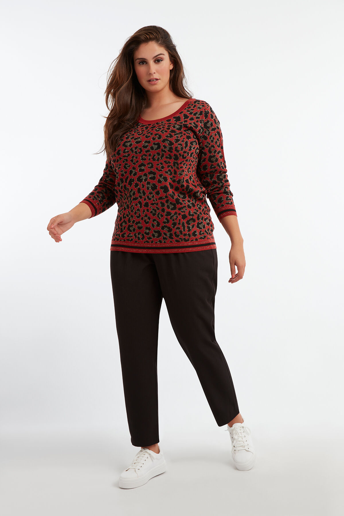 Pullover mit Leoparden-Print image number 3