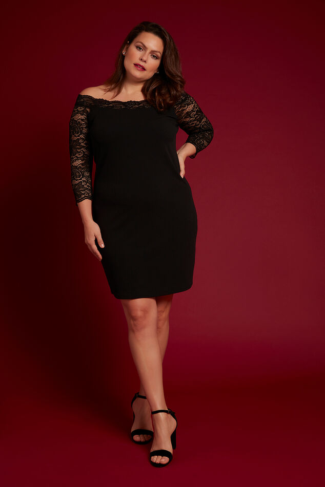 Kleid mit Spitze image number 0