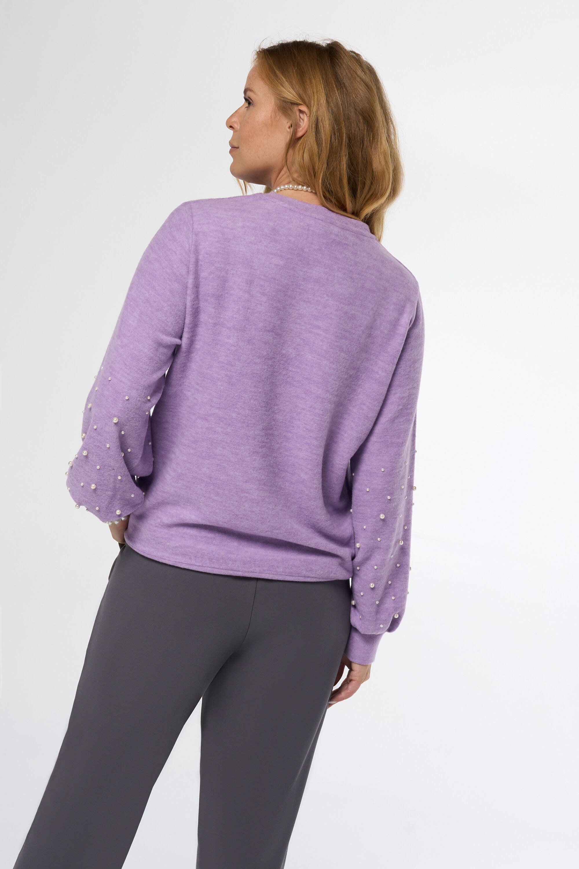 Pullover mit Perlen image number 3