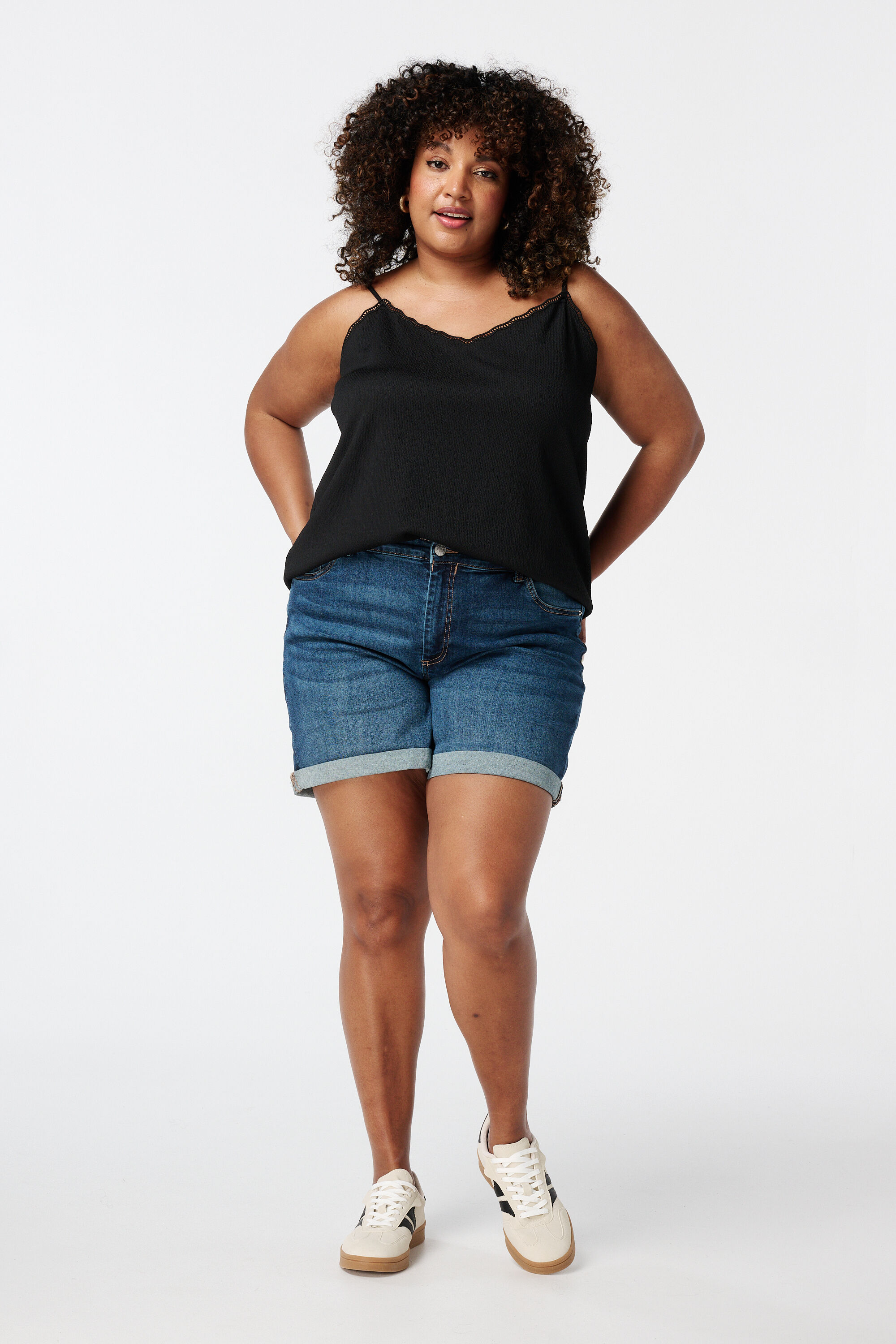 Texturiertes &auml;rmelloses Top image number 5