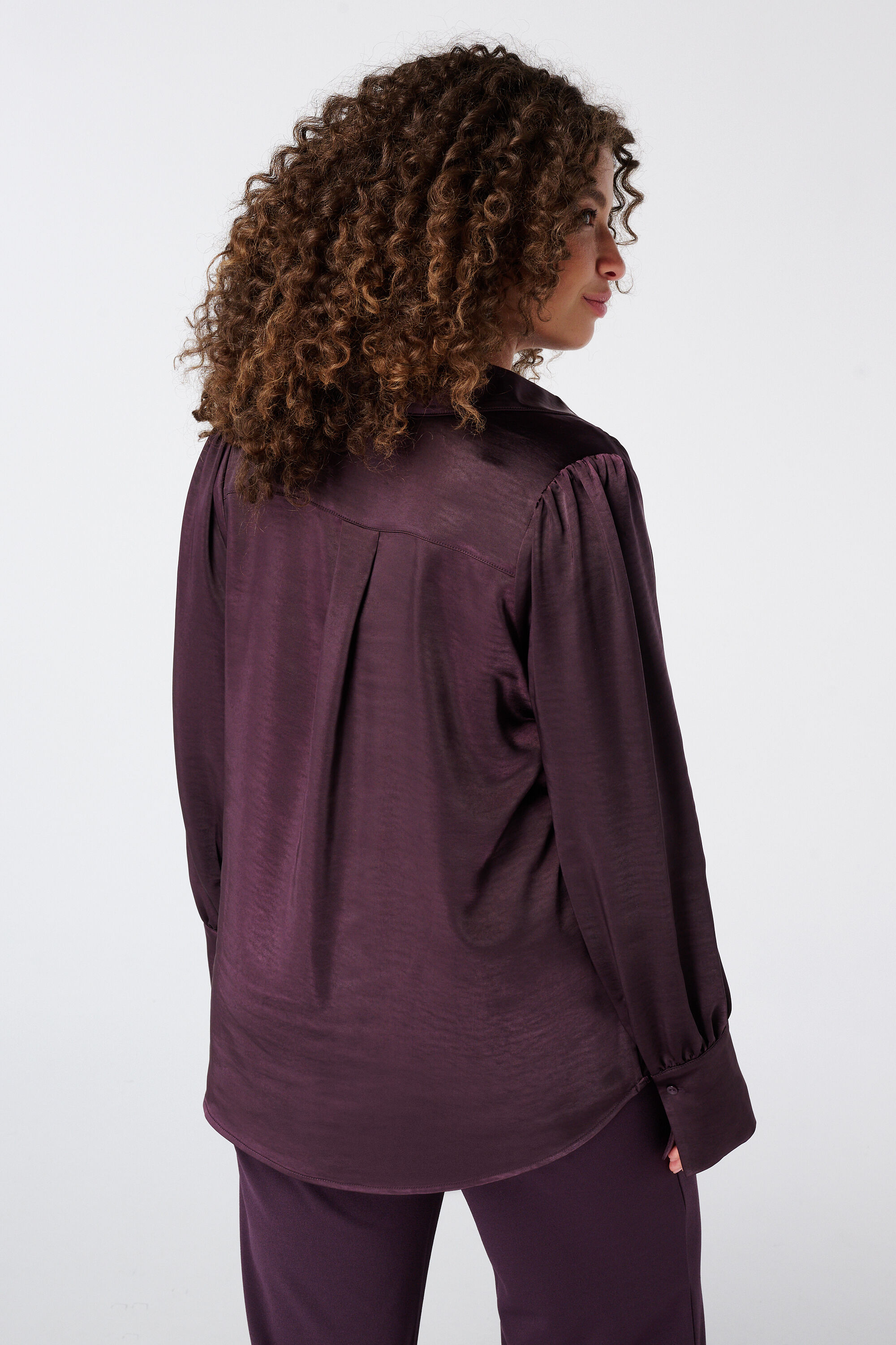 Bluse in Satinoptik image number 3