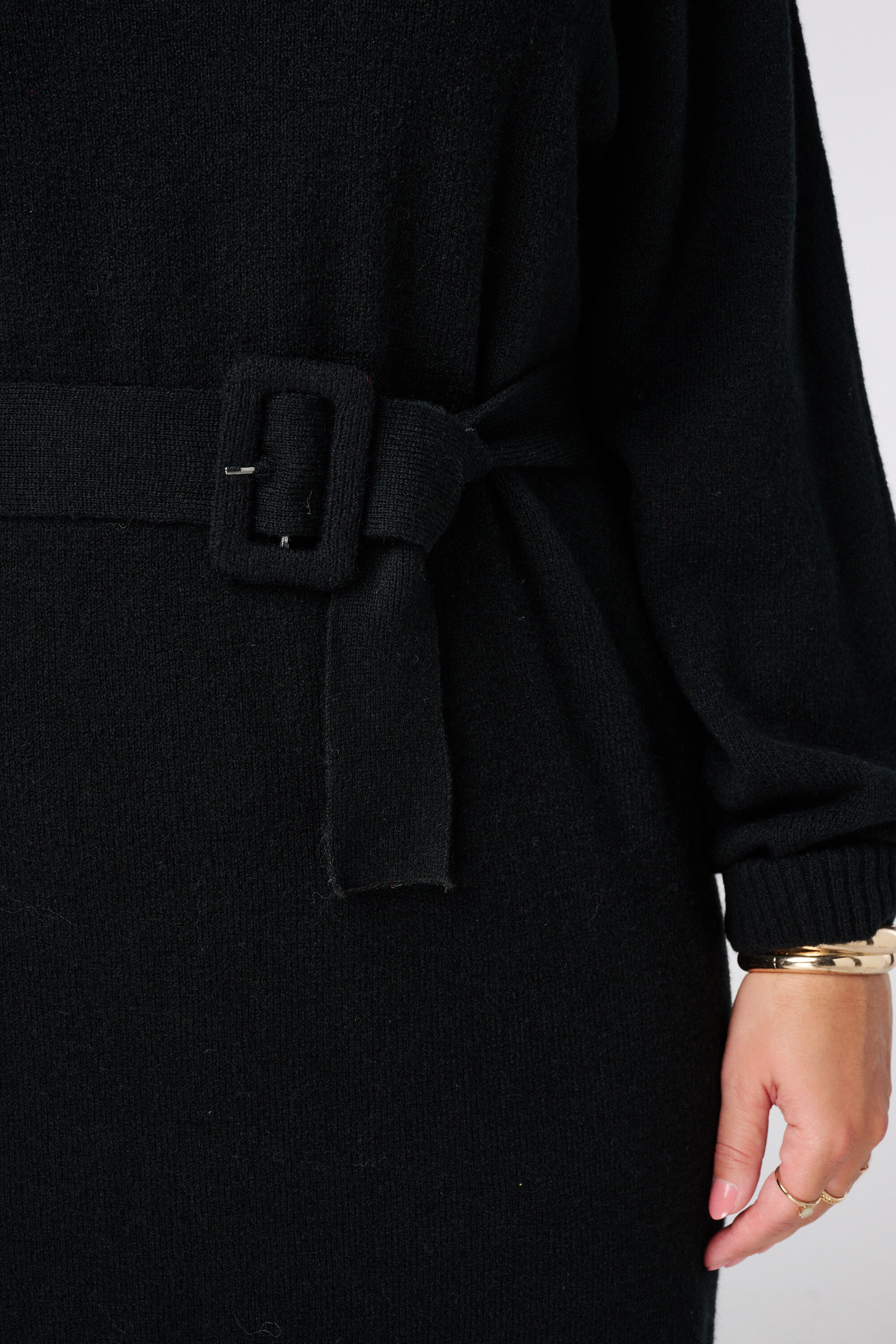 Strickkleid mit G&uuml;rtel image number 6