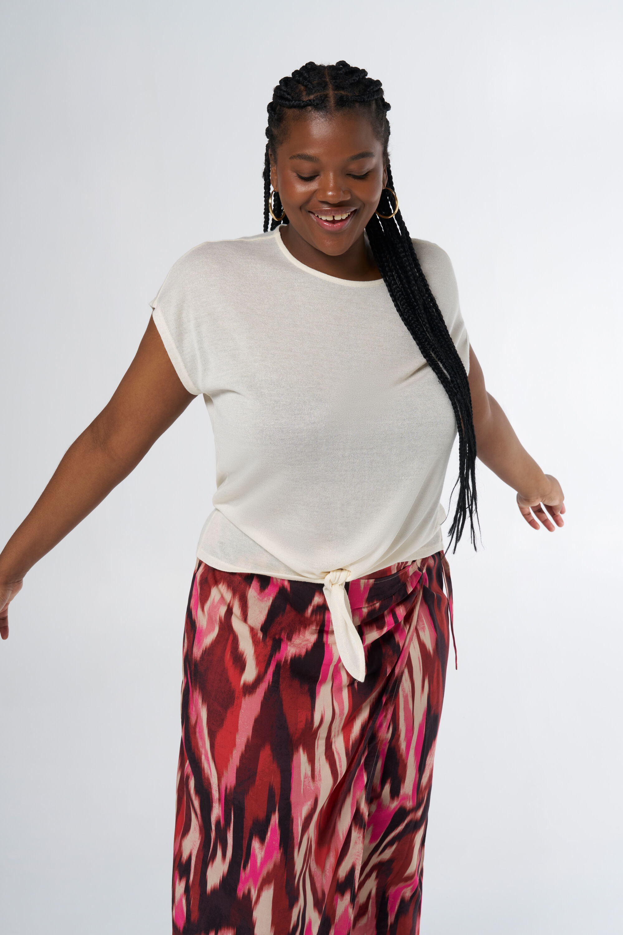 Top mit Knopfdetail image number 0