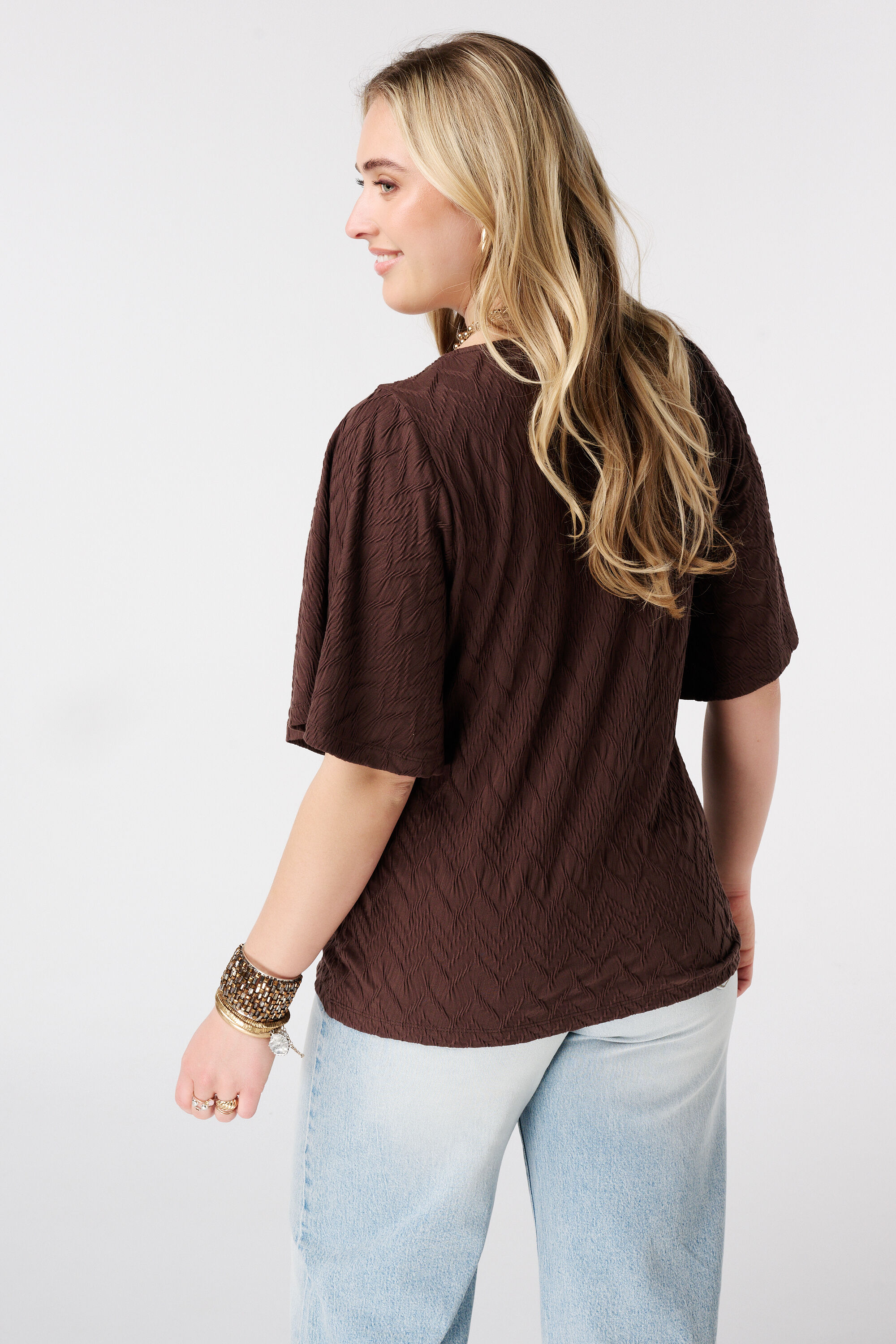 Top mit U Boot Ausschnitt image number 3