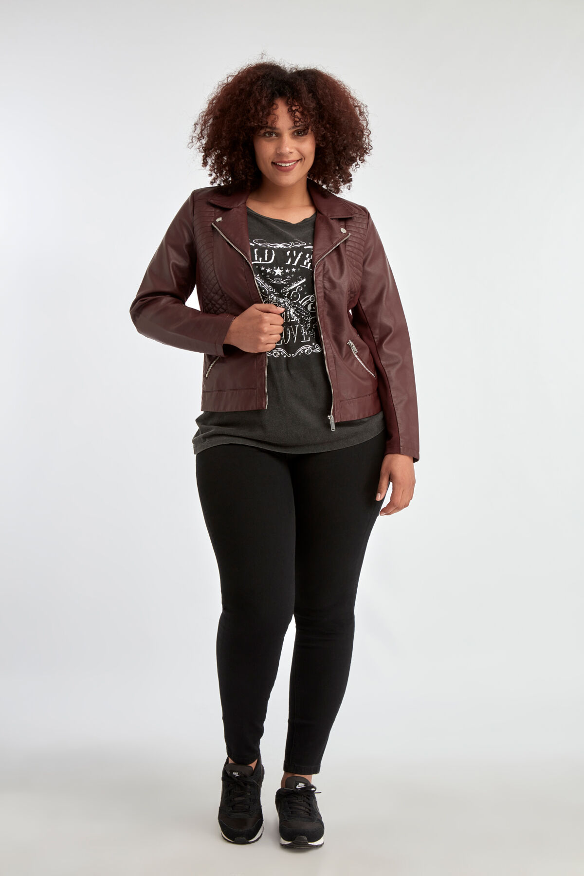 PU-Kunstlederjacke image number 5