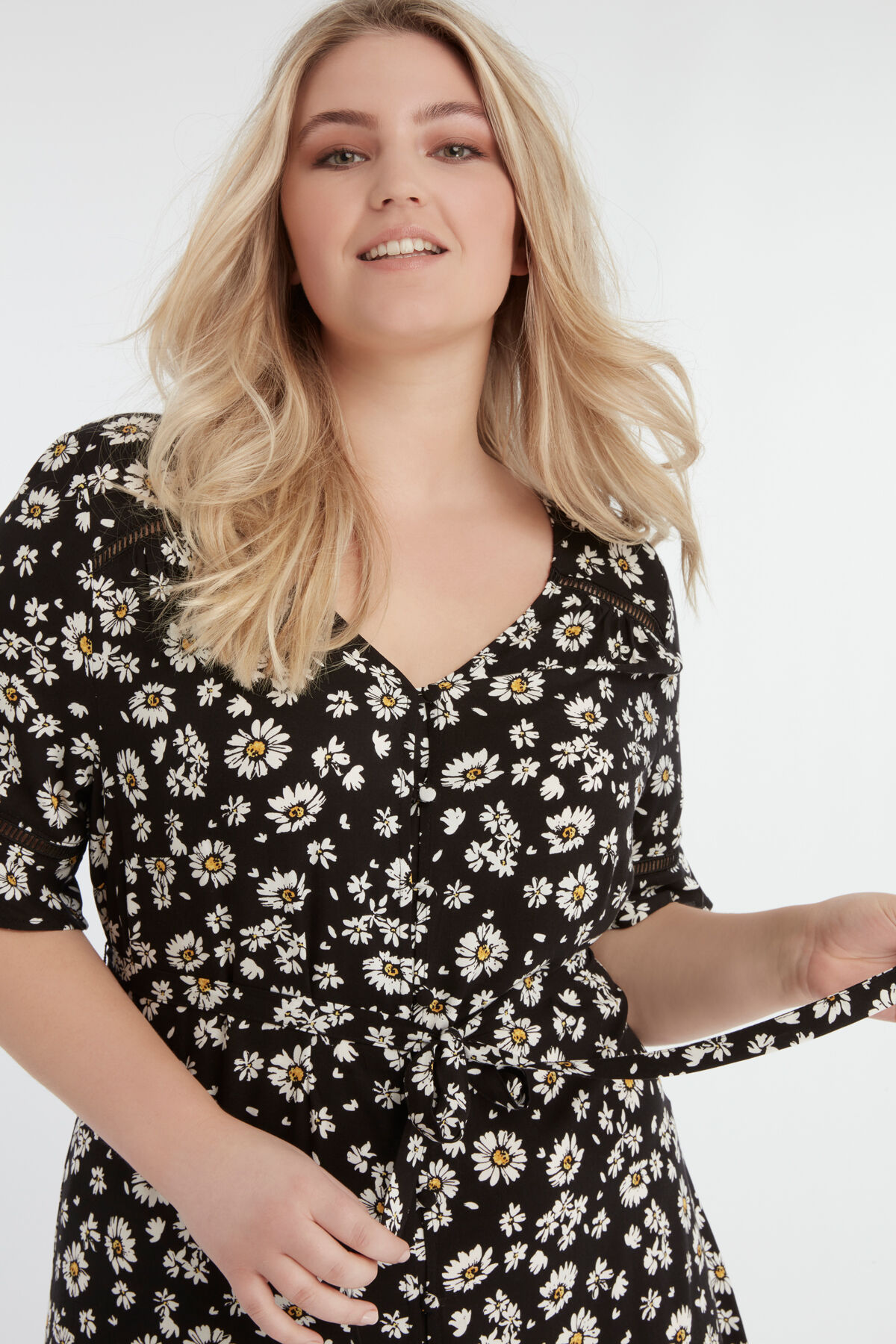 Maxi-Kleid mit floralem Print image number 6