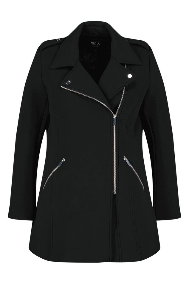 Gefütterte Bikerjacke image number 1