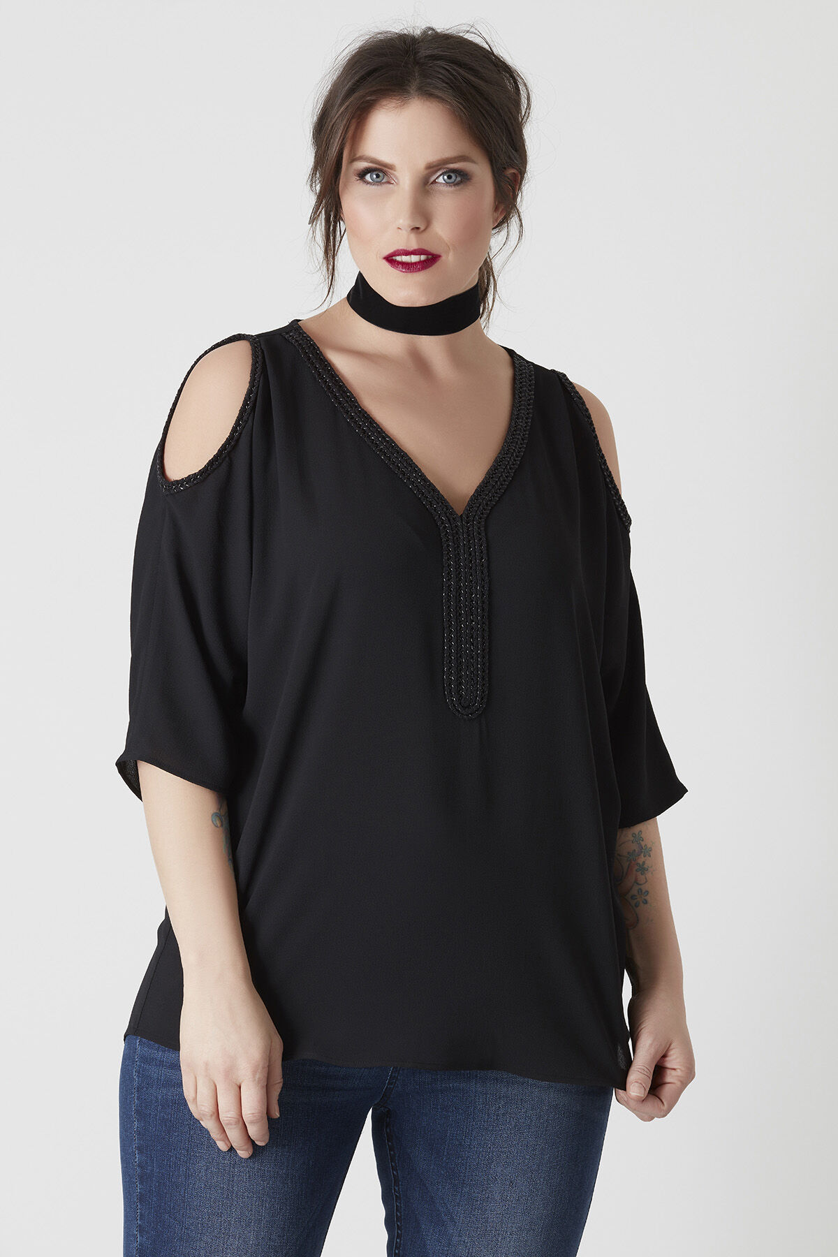 Tunika mit Gold-Details image number 3