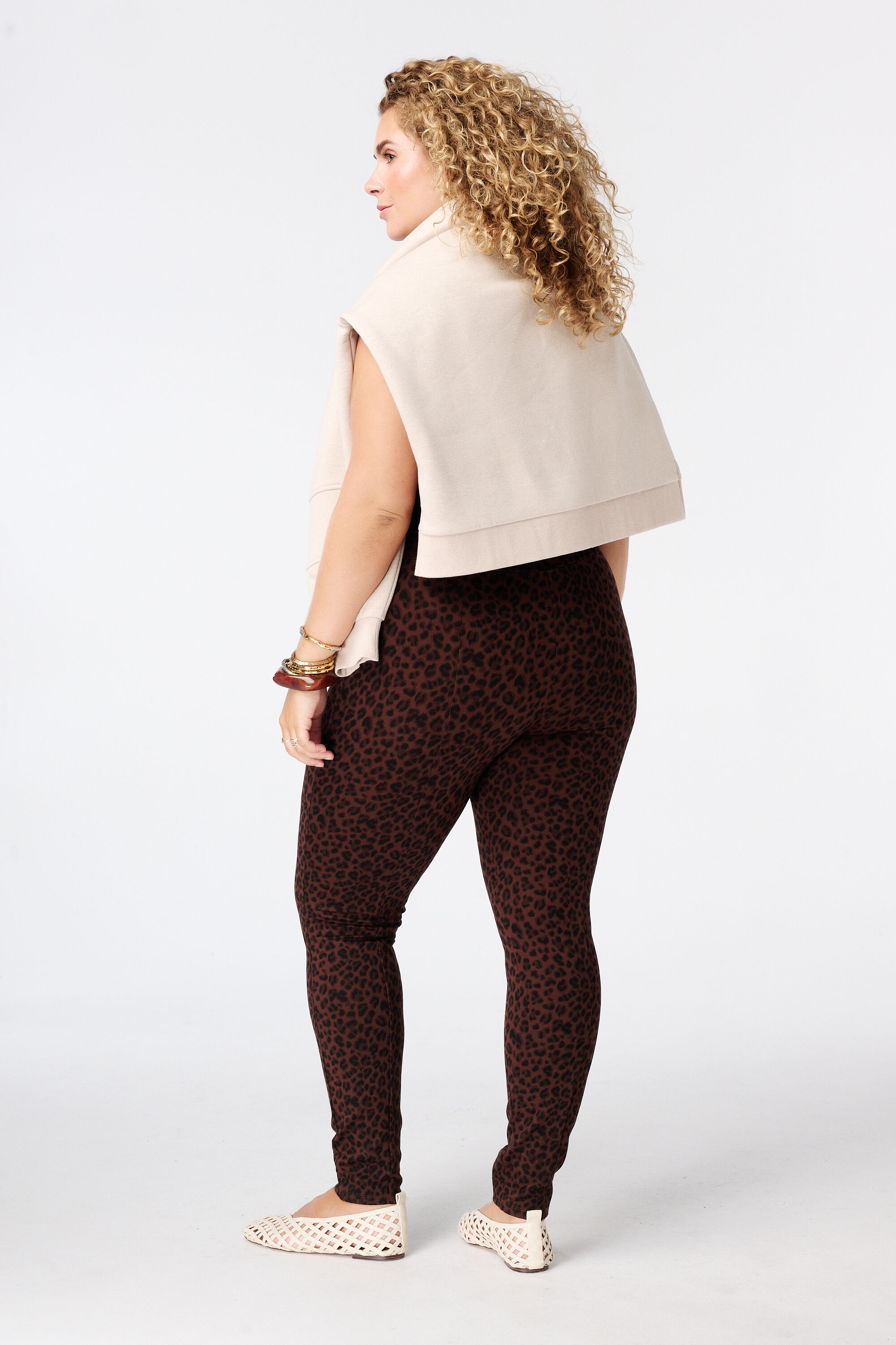 Leggings mit Animalprint image number 3