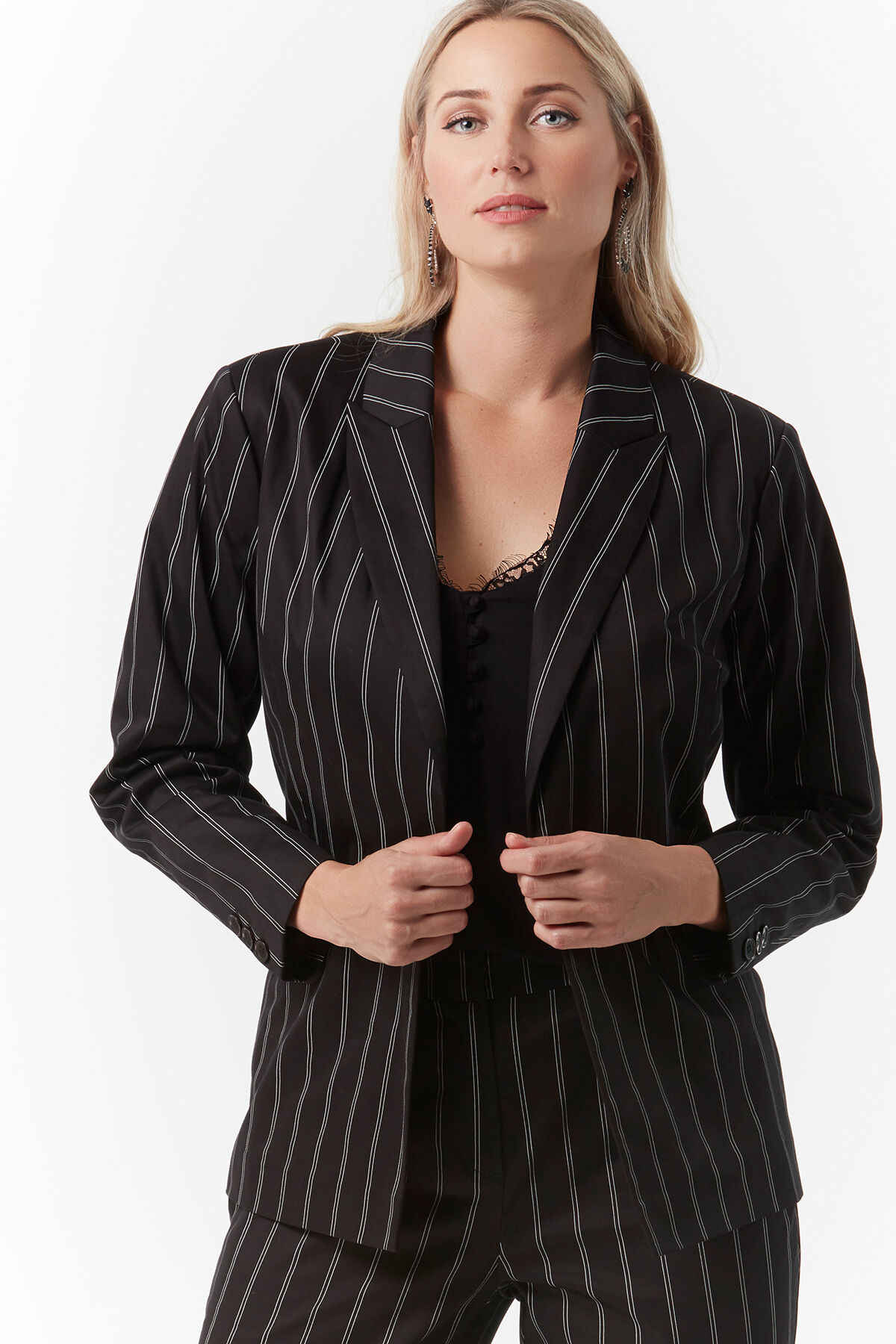 Nadelstreifen-Blazer image number 3