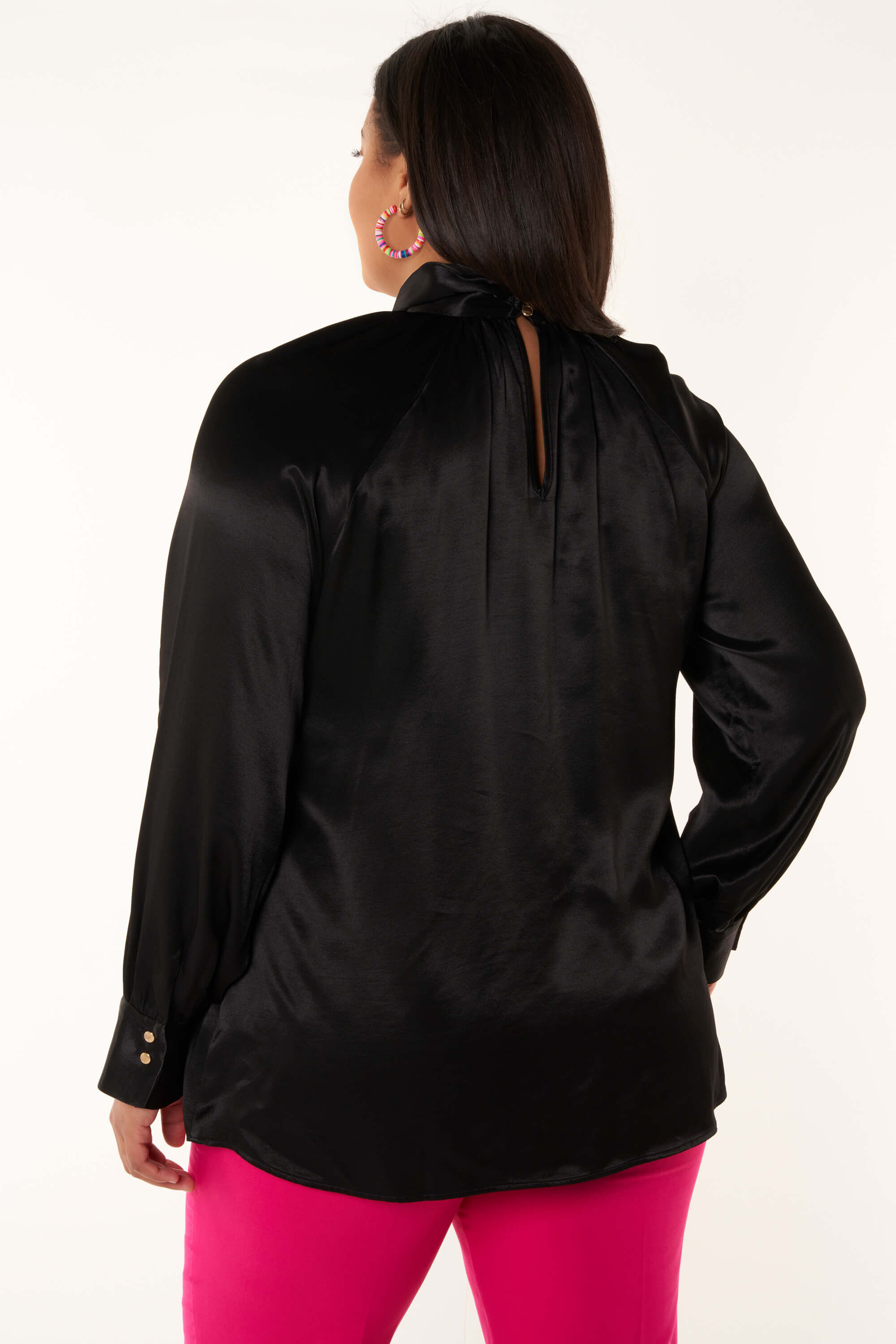 Satinbluse image number 3