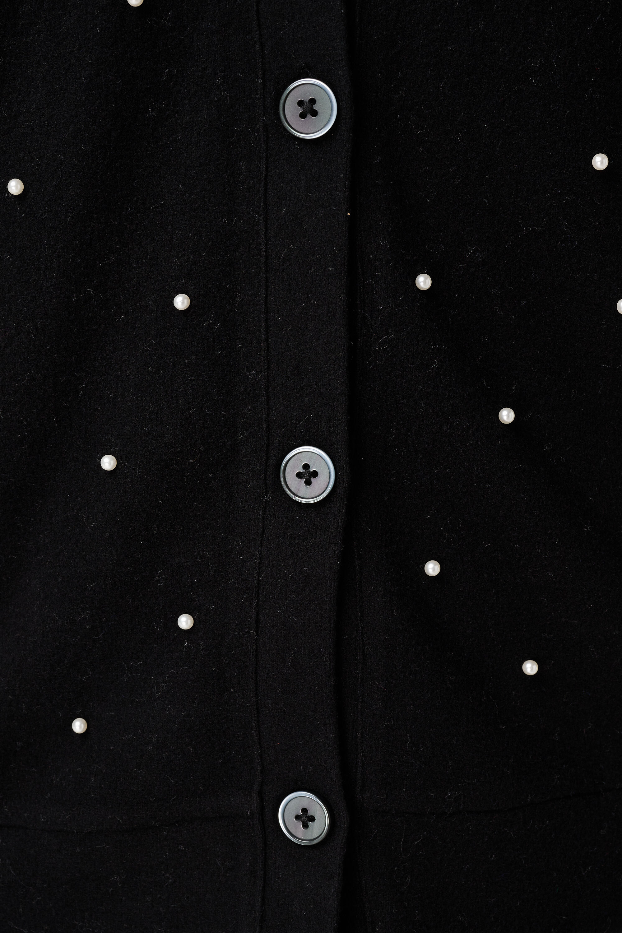 Weste mit Perlen und Knopfverschluss image number 5