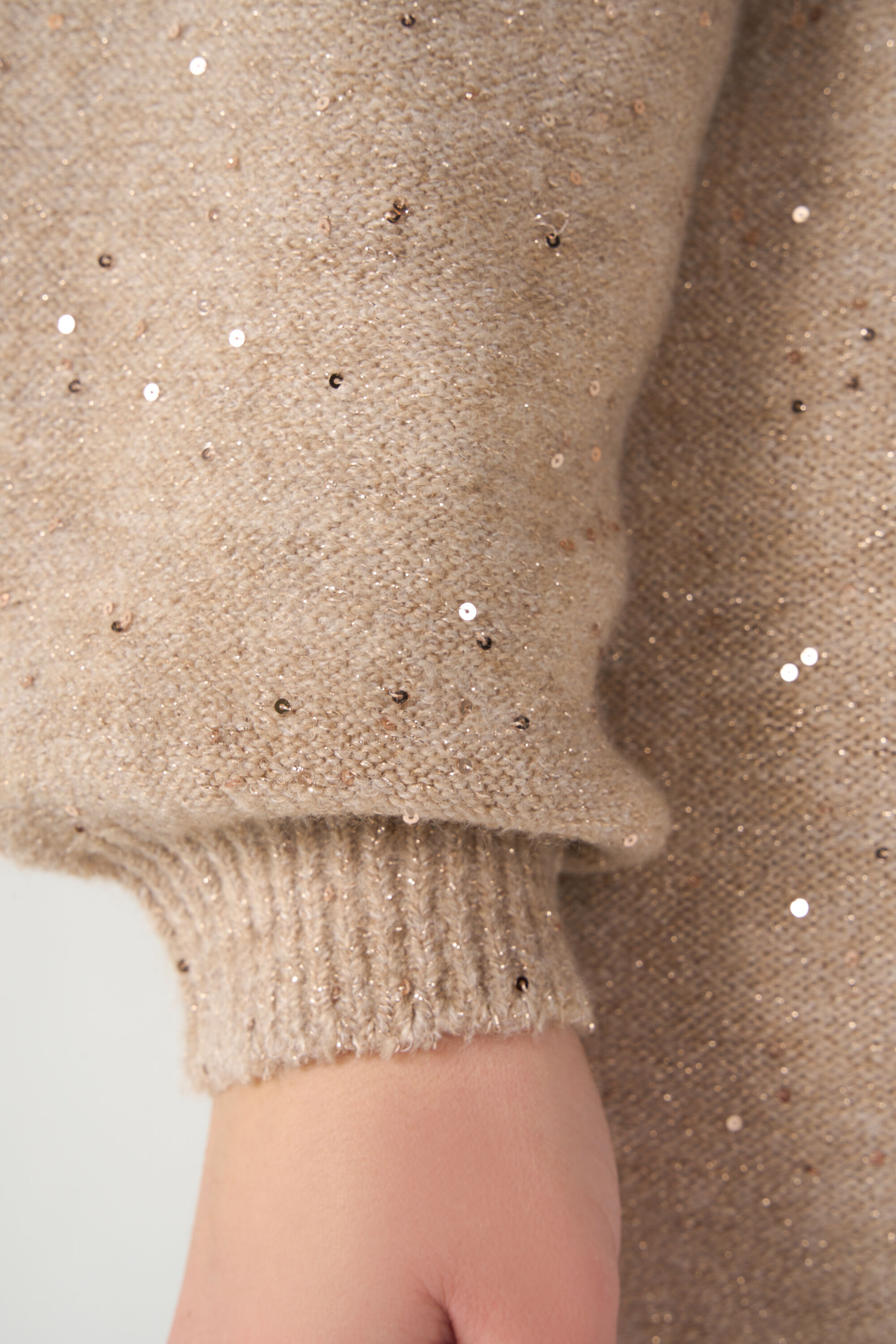 Strickkleid mit glitzernden Akzenten image number 4