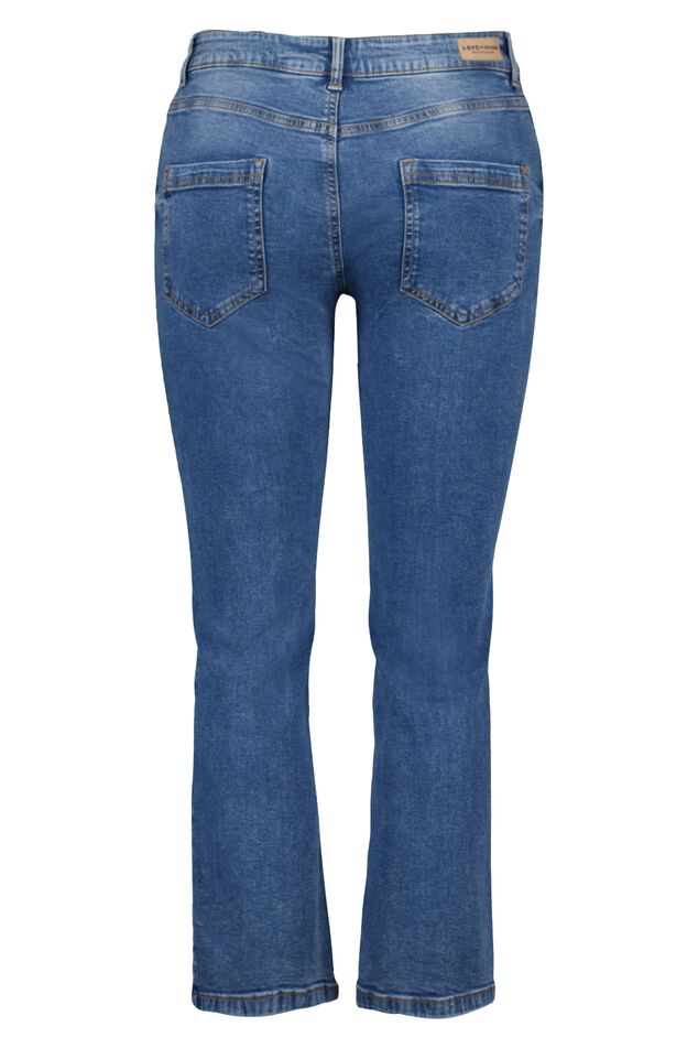 Straight-Leg Jeans LILY 30 inch image number 3