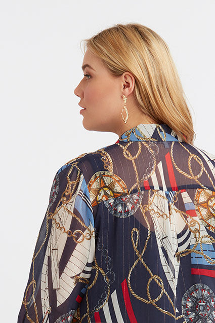 Durchsichtige Bluse image number 7