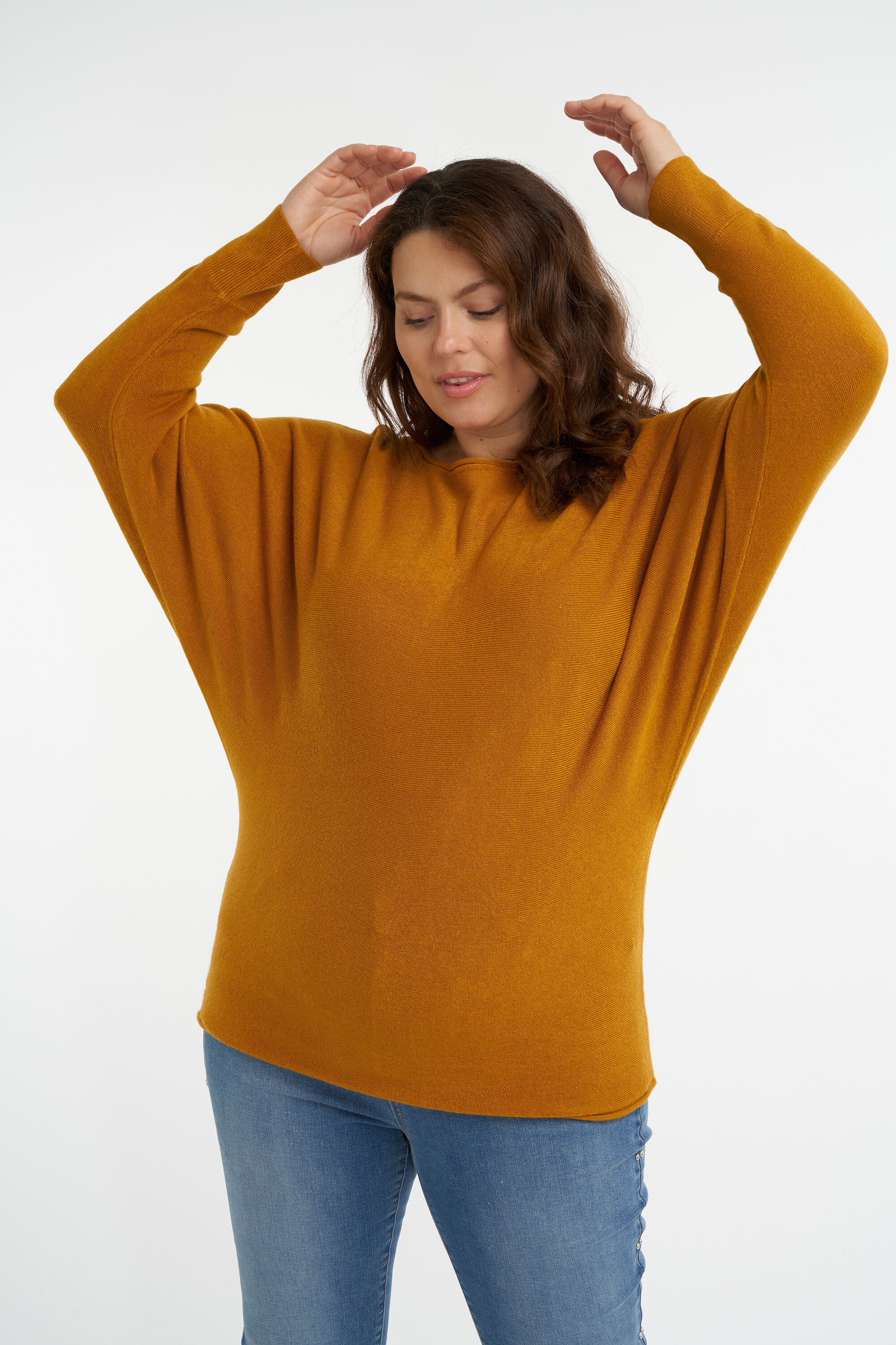 Pullover mit Fledermaus&auml;rmeln image number 4