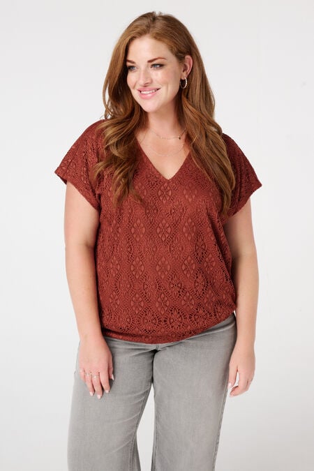 Spitzen-Top Spitzen-Top