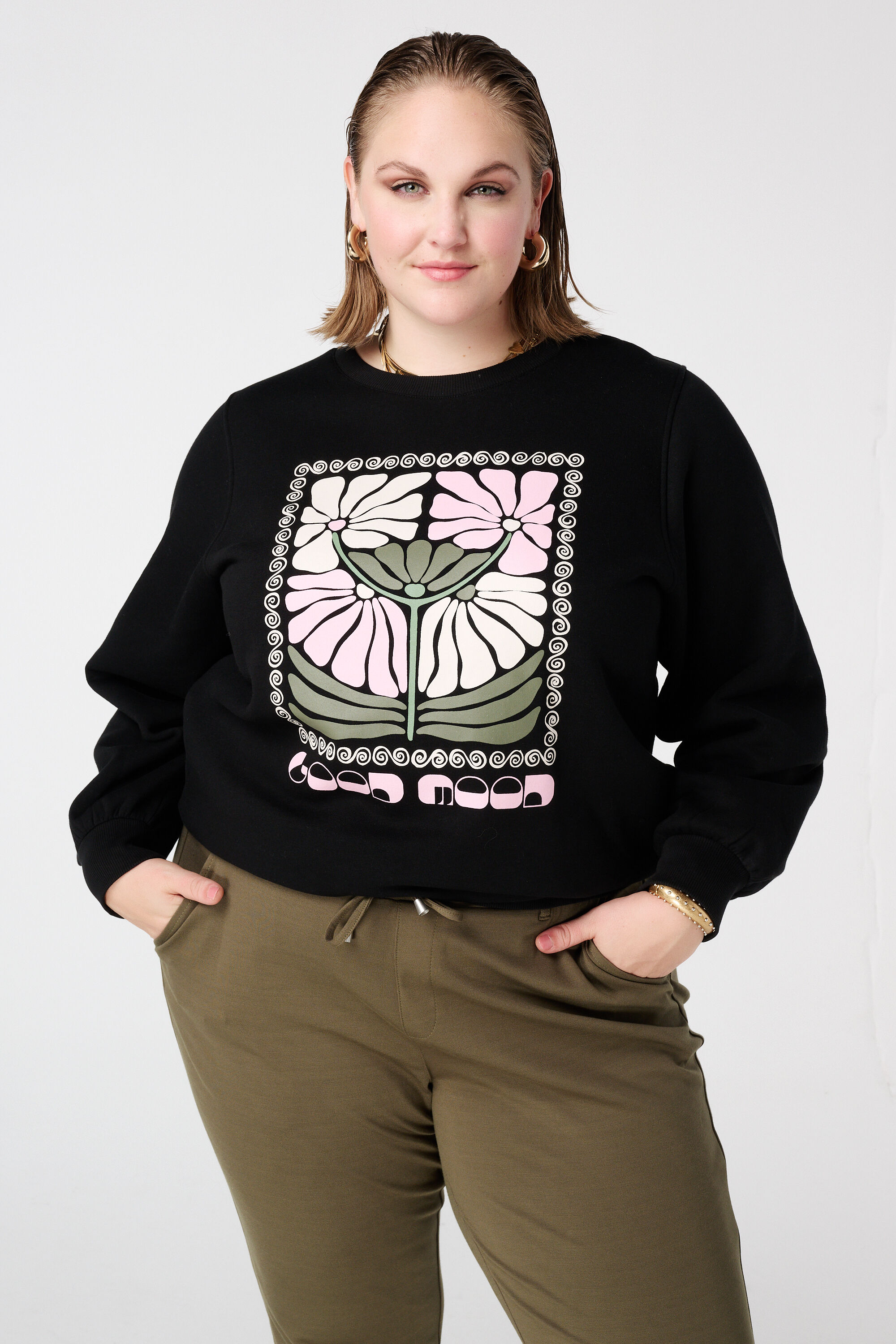 Sweatshirt mit Print