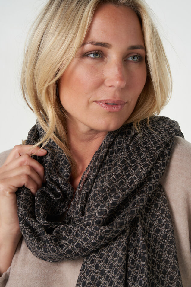 Schal mit Print  image number 0