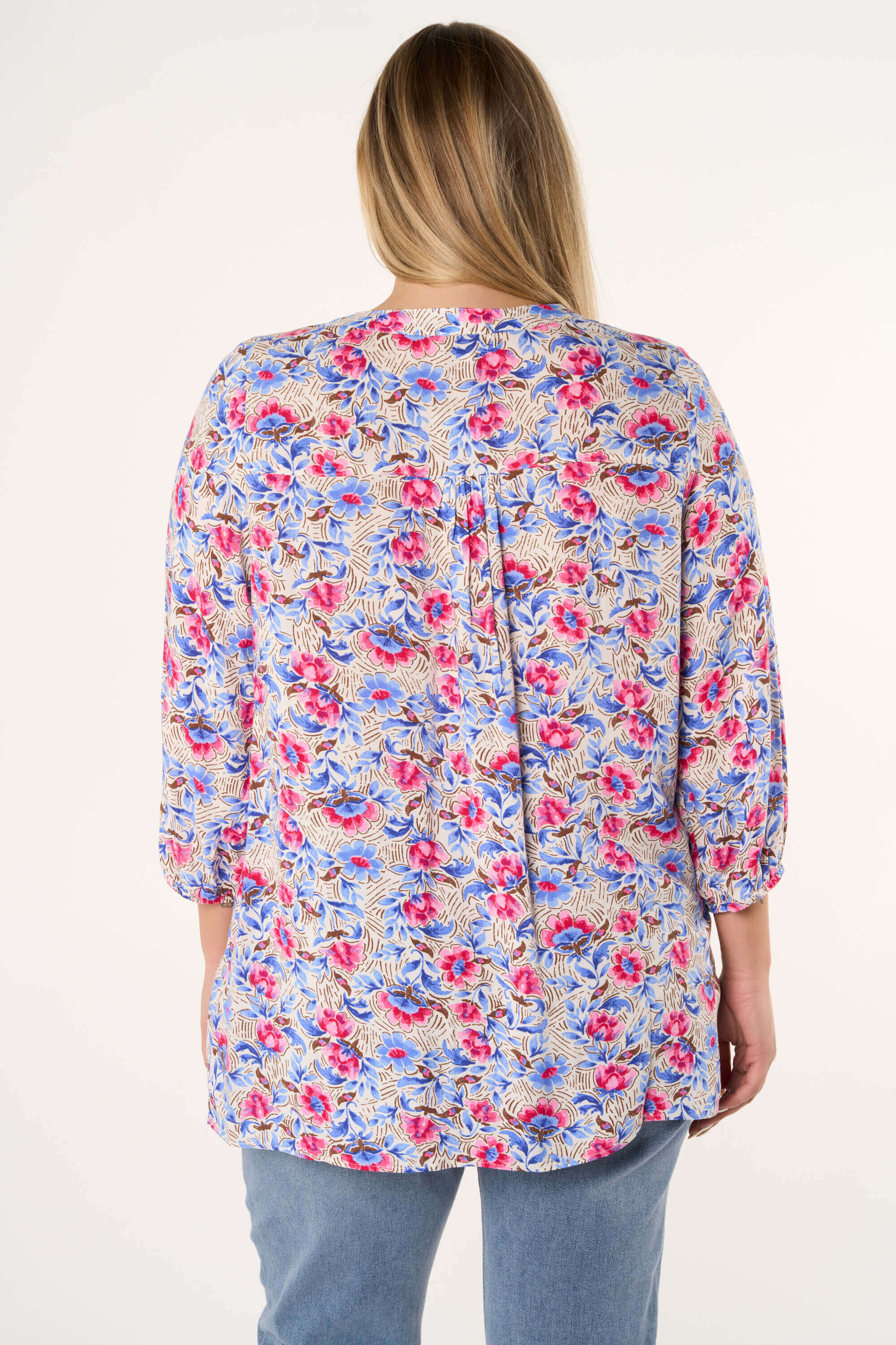 Bluse mit Ballon&auml;rmeln image number 3