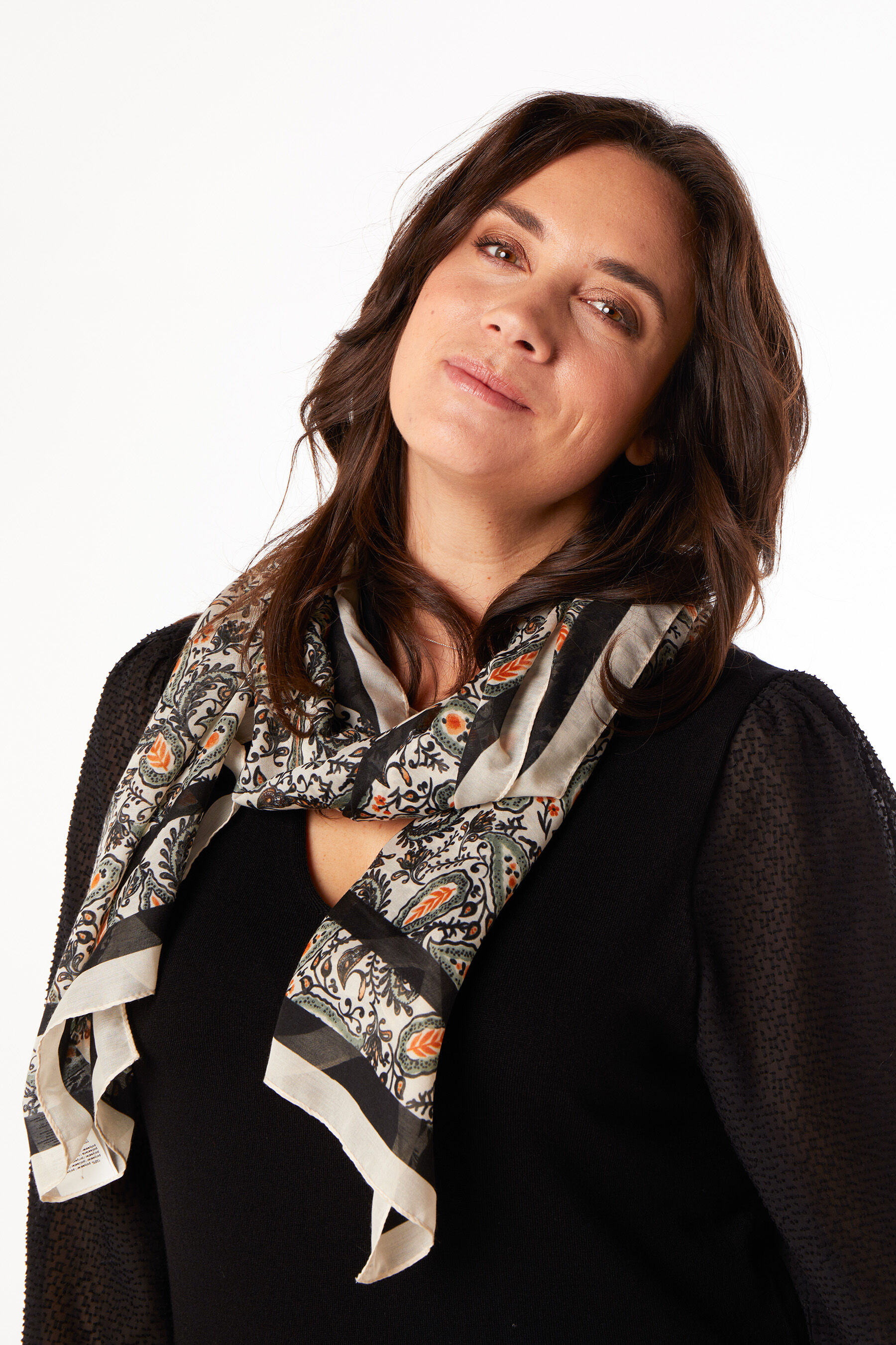 Schal mit Print  image number 3