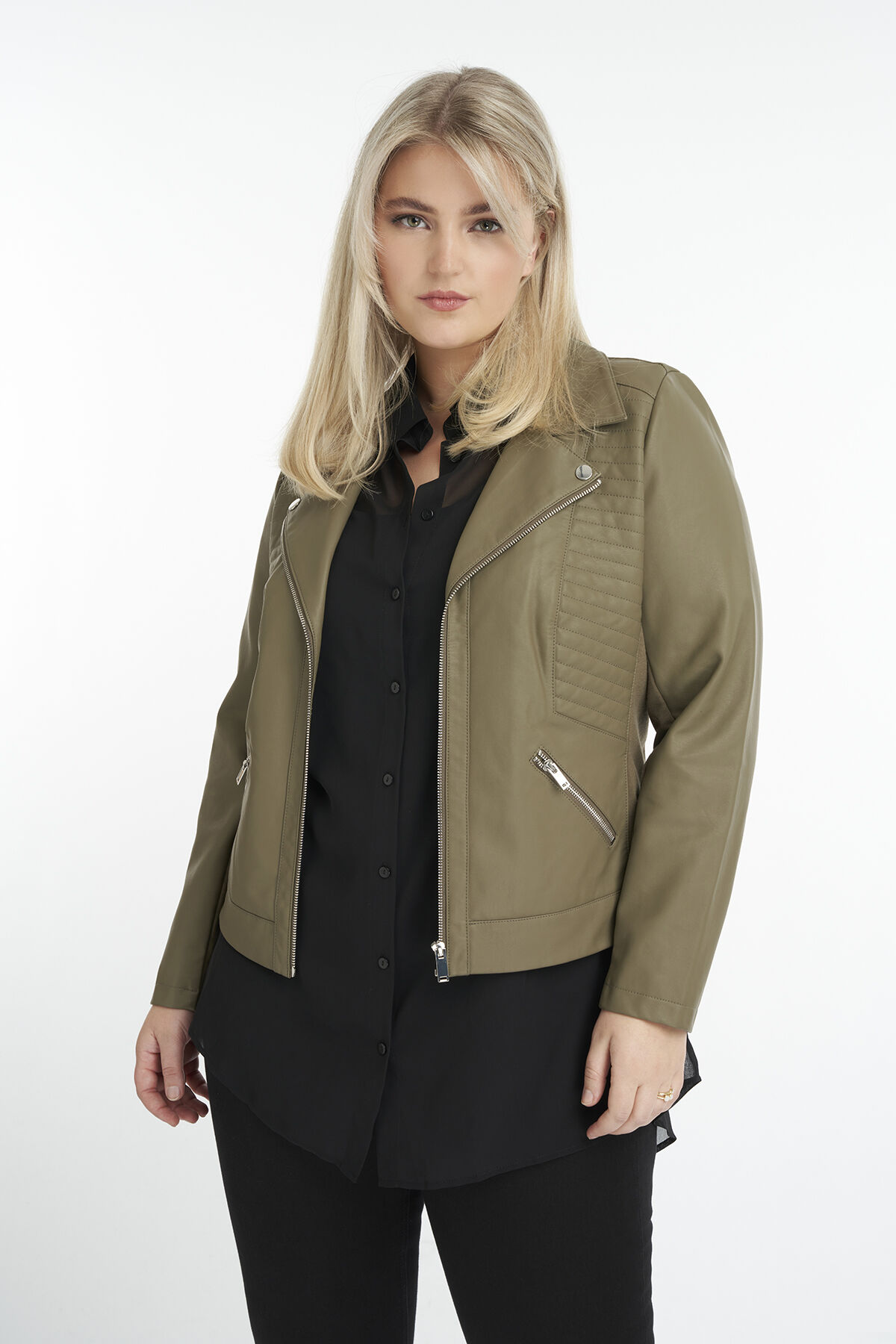 PU-Kunstlederjacke image number 6