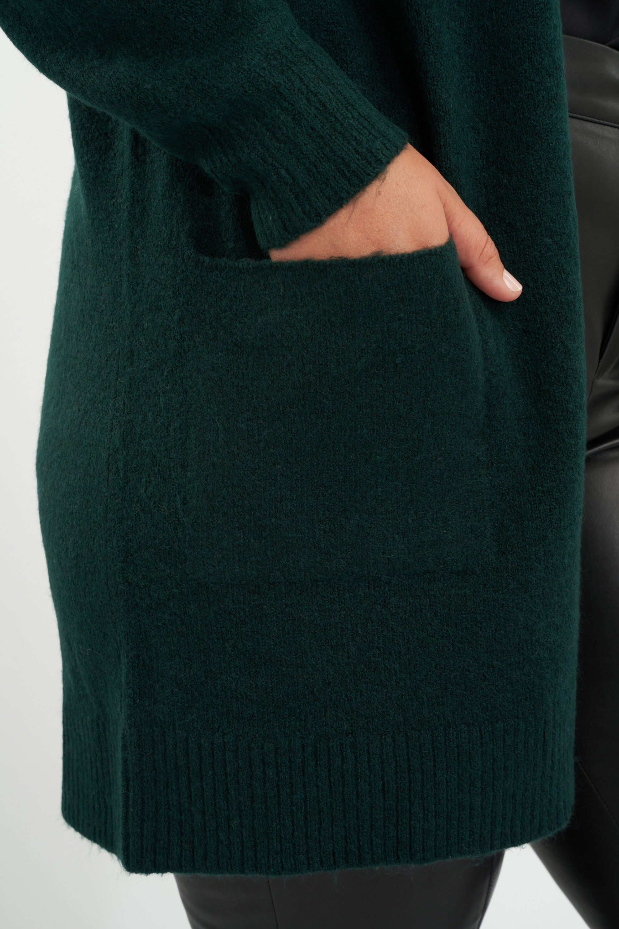 Langer offener Cardigan image number 5