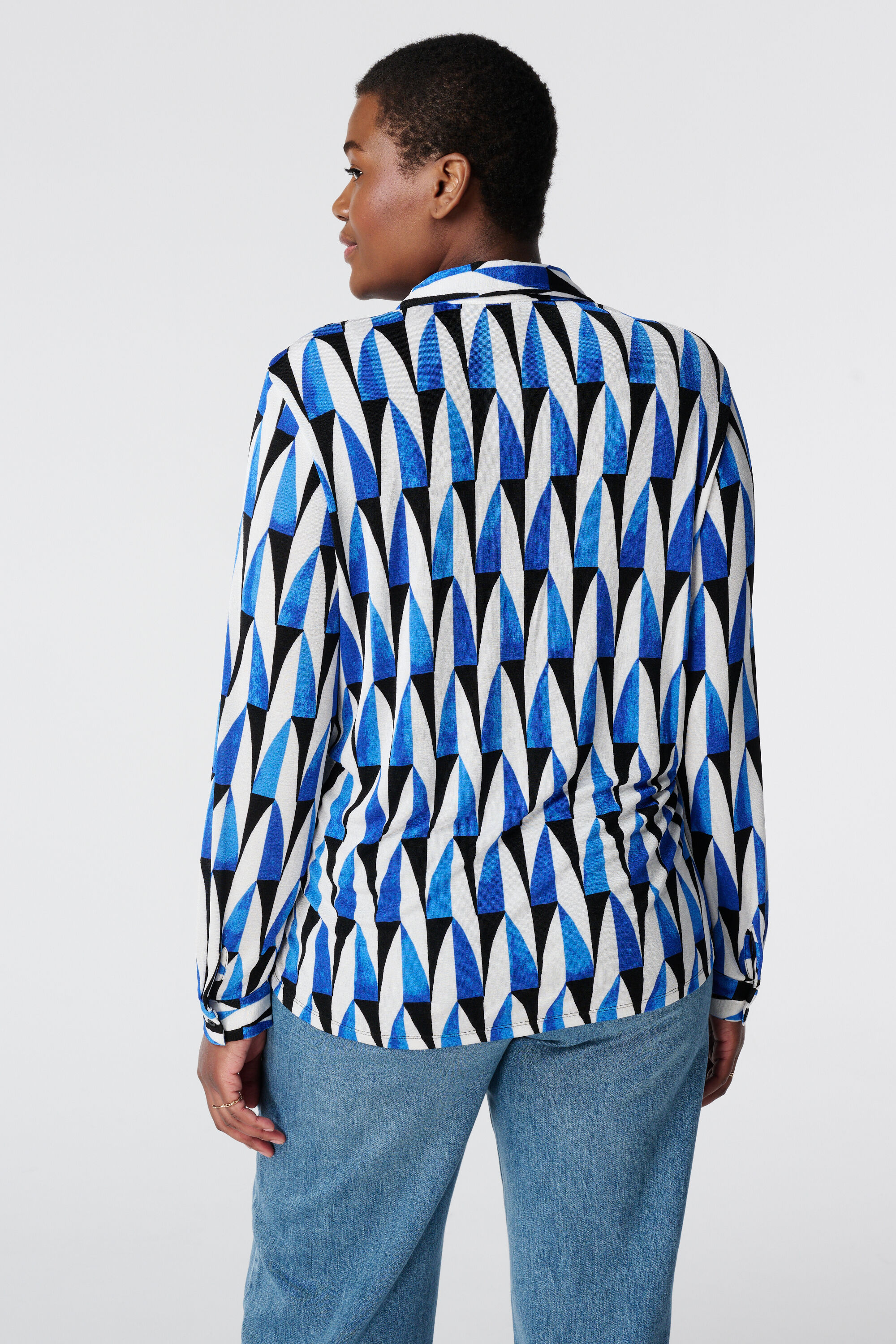 Bluse mit Print image number 3