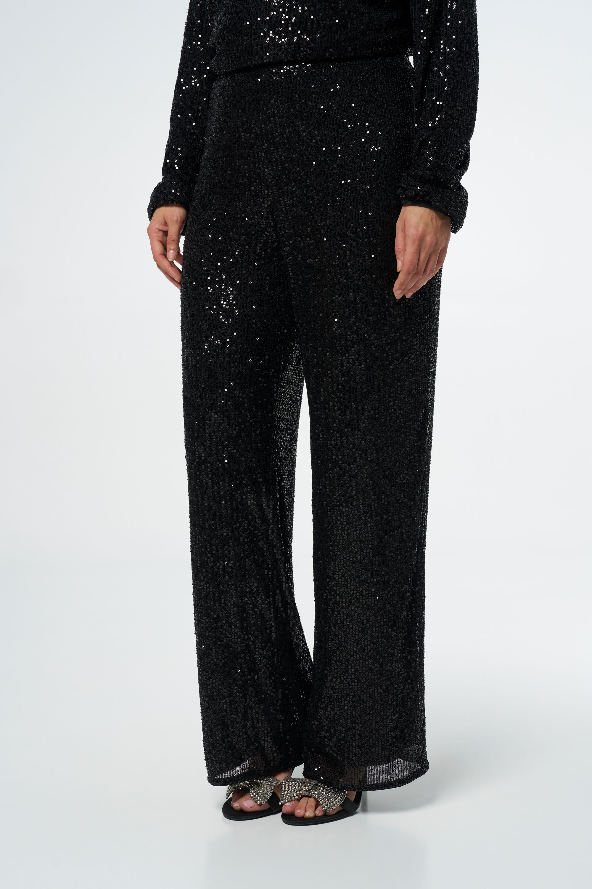 Hose mit Pailletten image number 5