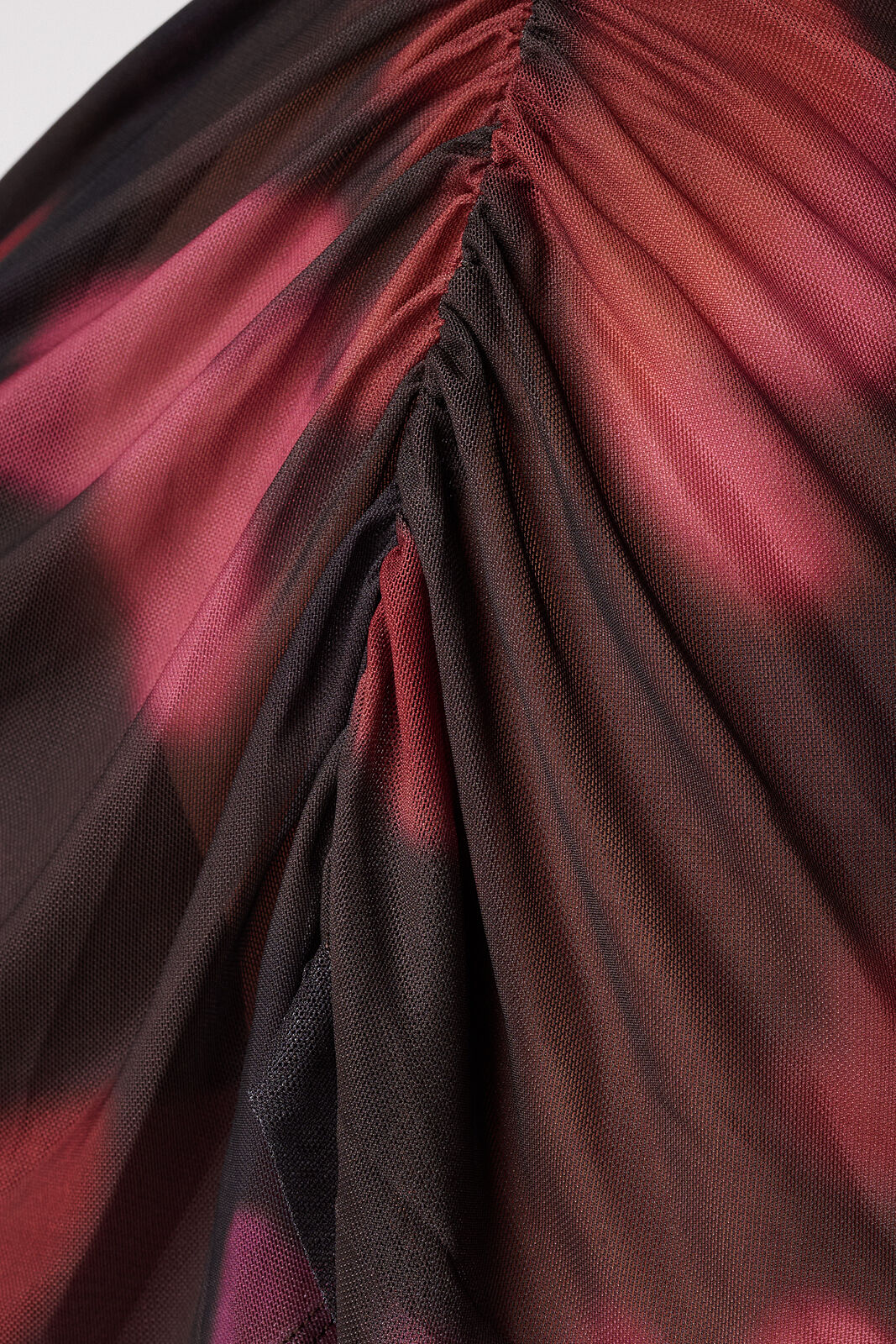 Mesh-Top mit drapierten &Auml;rmeln image number 6