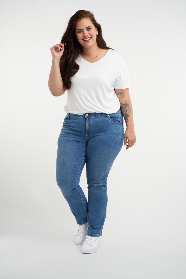 Straight-Leg Jeans LILY image 11