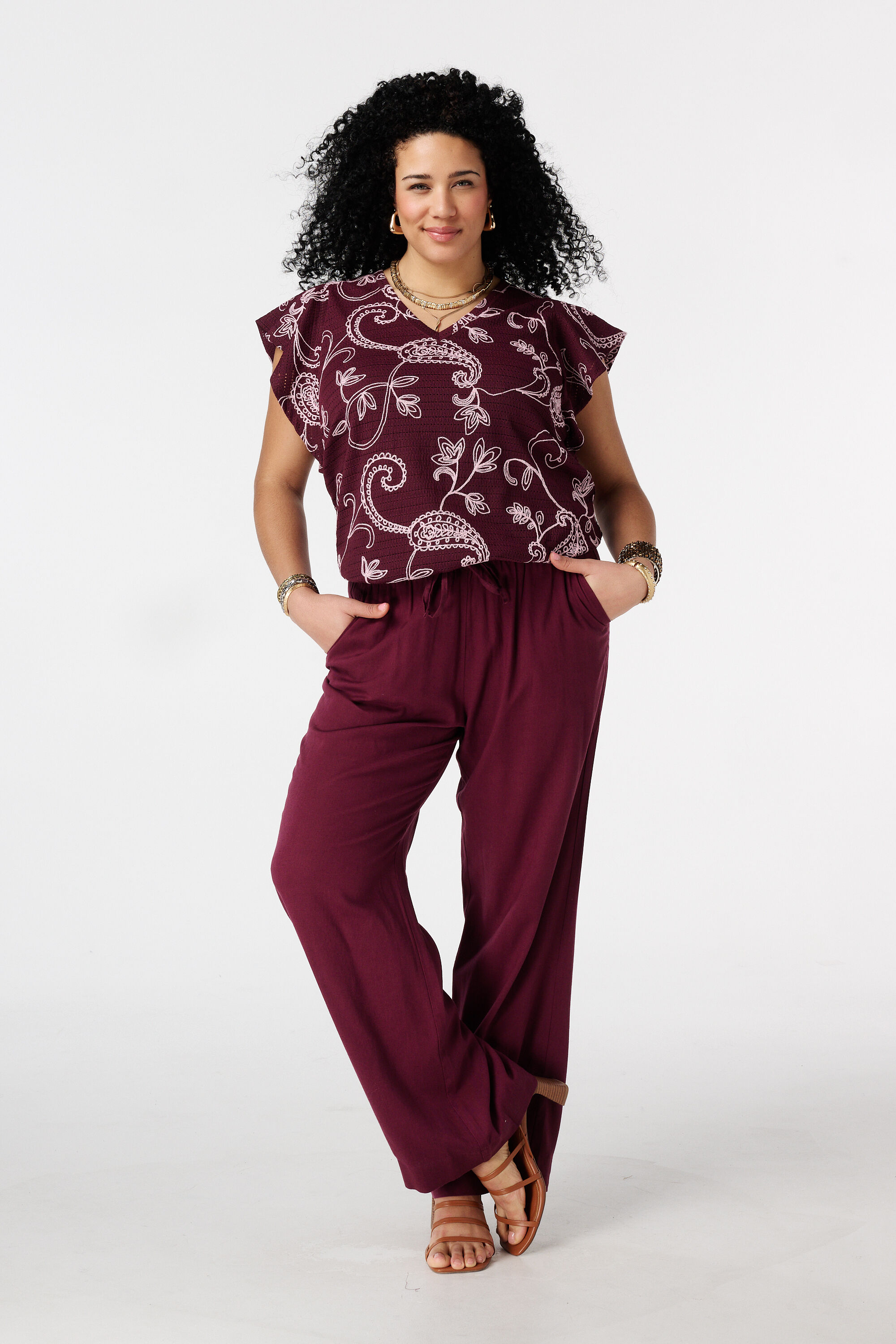 Top mit Paisley Print image number 5