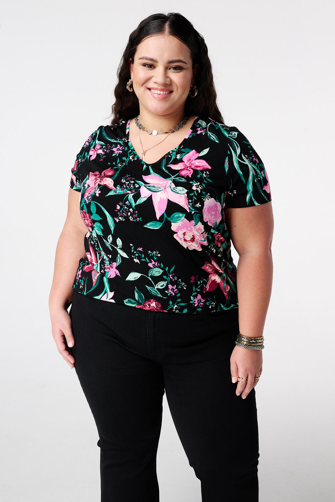 T-Shirt mit Print image number 0