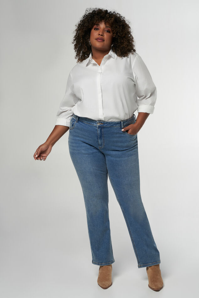 Straight-Leg Jeans LILY image number 0