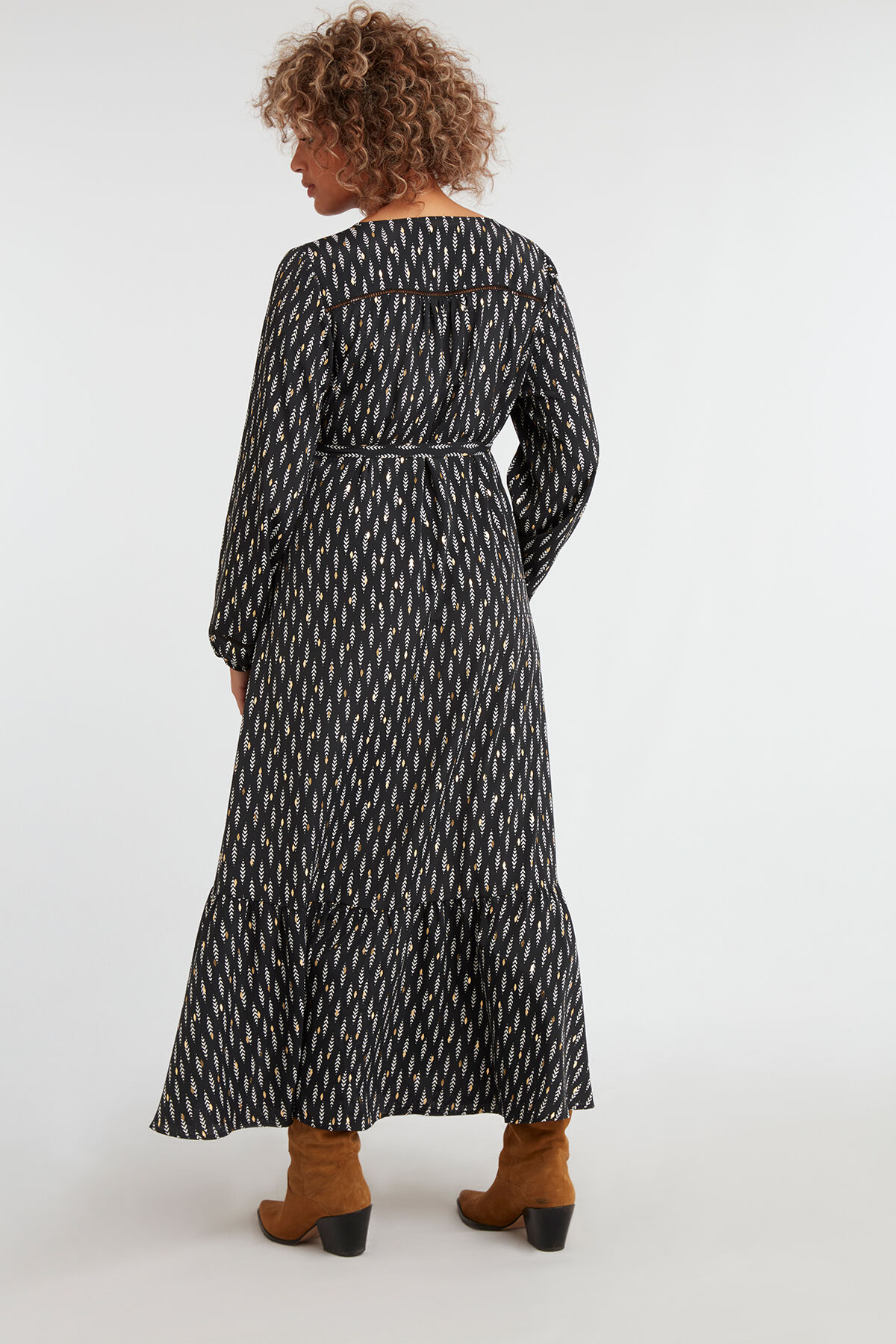 Kleid mit Folien-Print image number 5