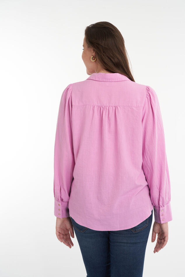 Bluse mit bauschigen Ärmeln  image number 4