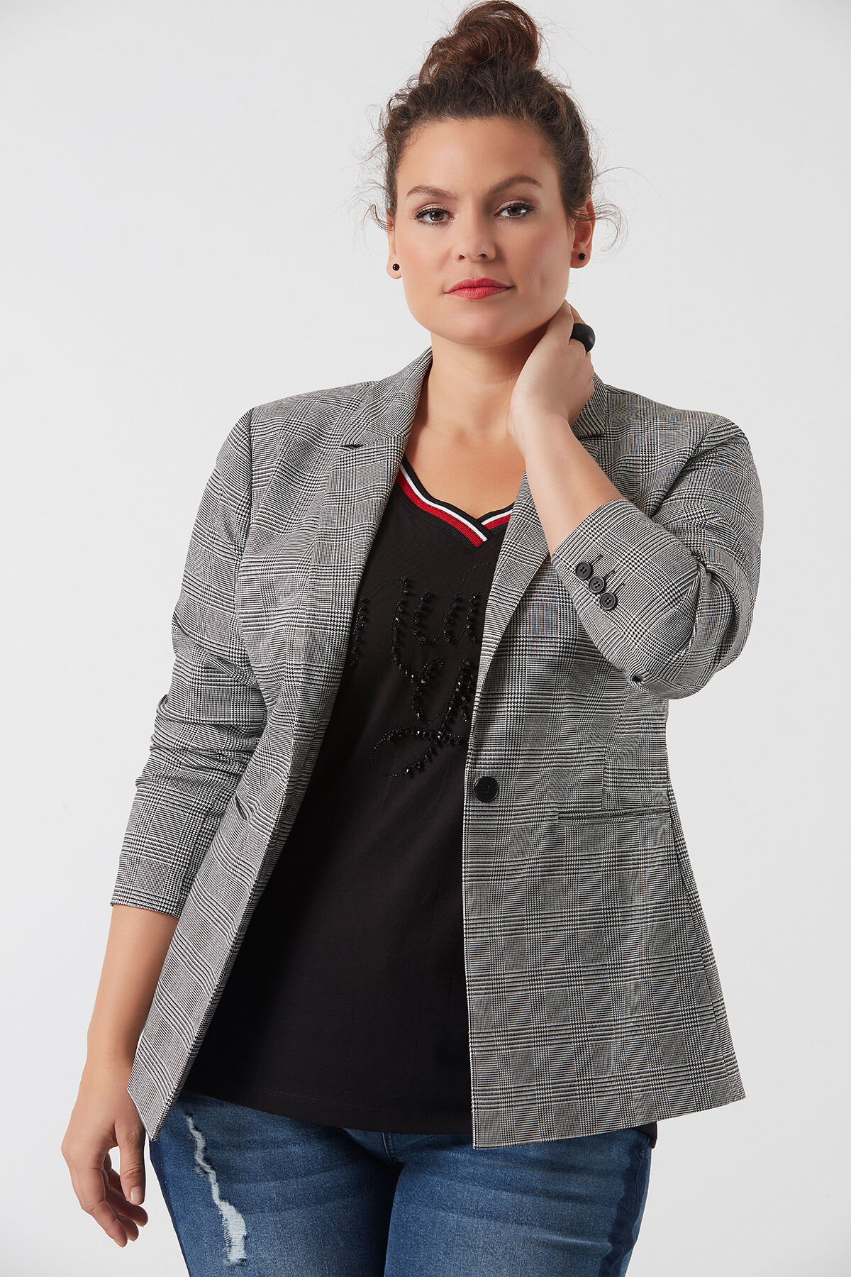 Plaid Blazer image number 3