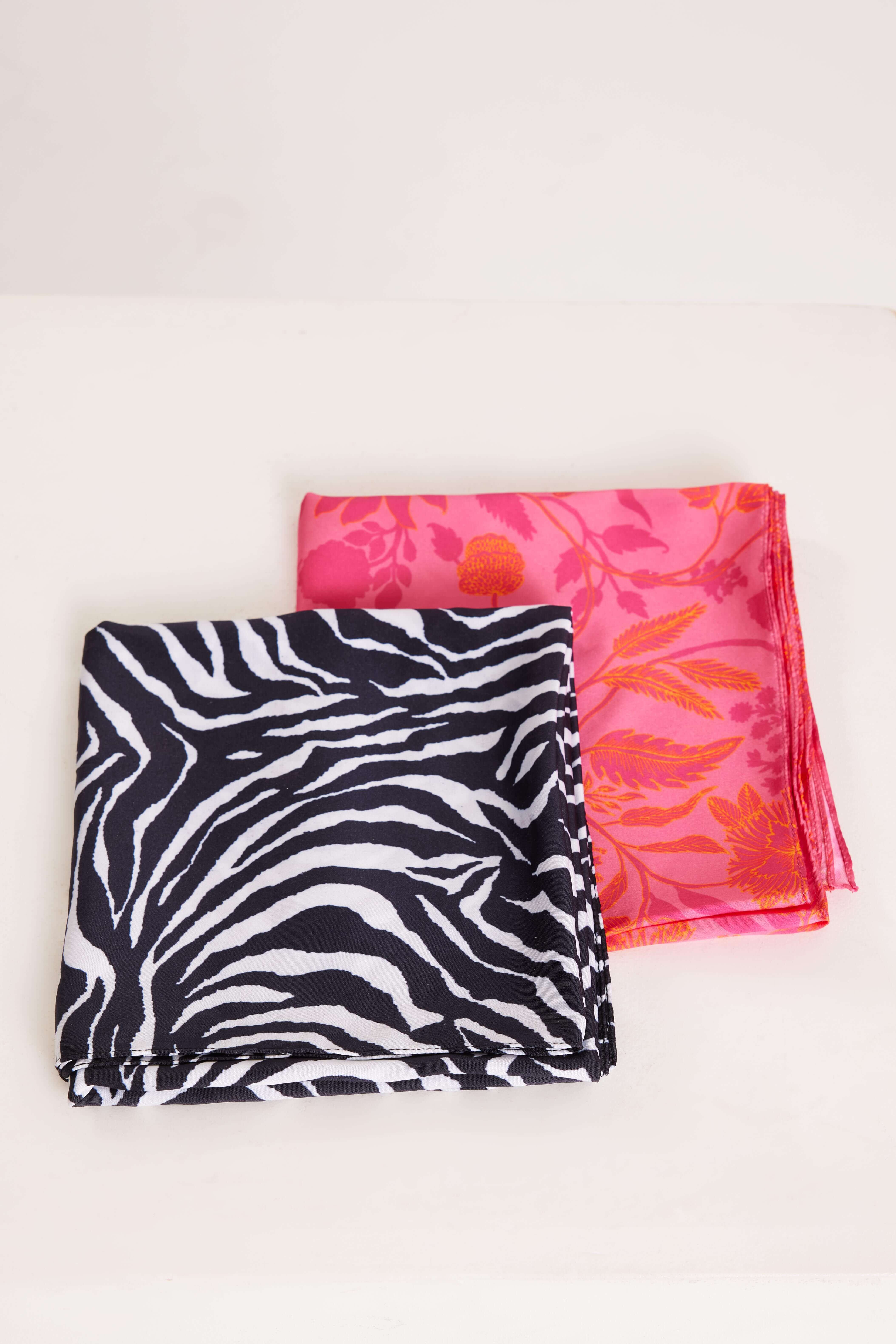 2er-Pack Satinschals  image number 3