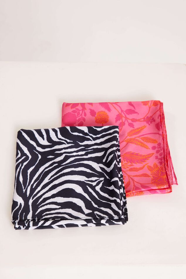 2er-Pack Satinschals  image number 3