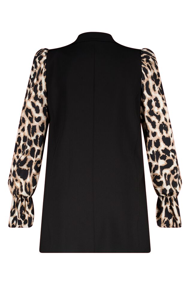 Blazer mit Leopard-Print  image number 2