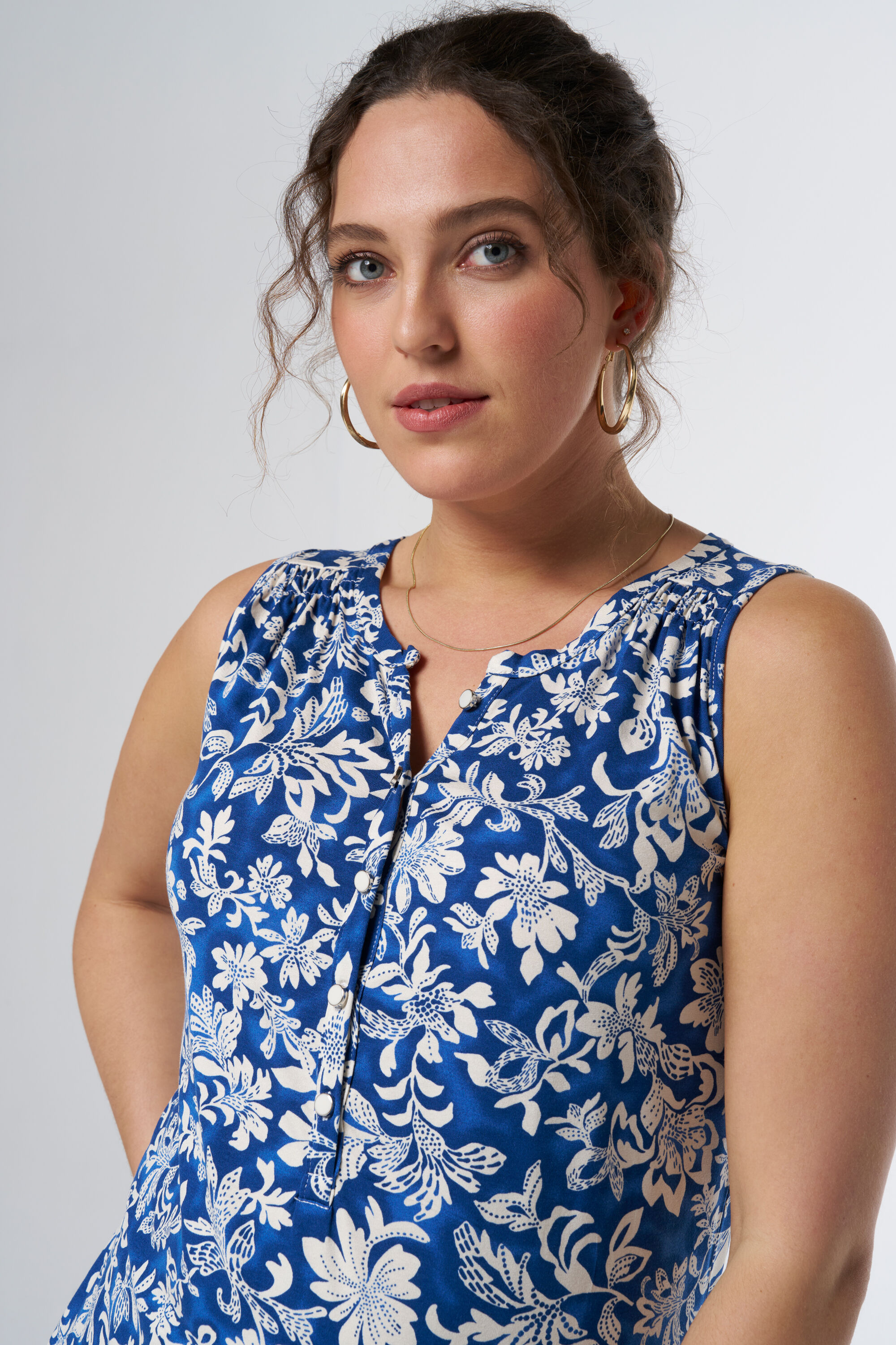 &Auml;rmelloses Top mit Stretch image number 6