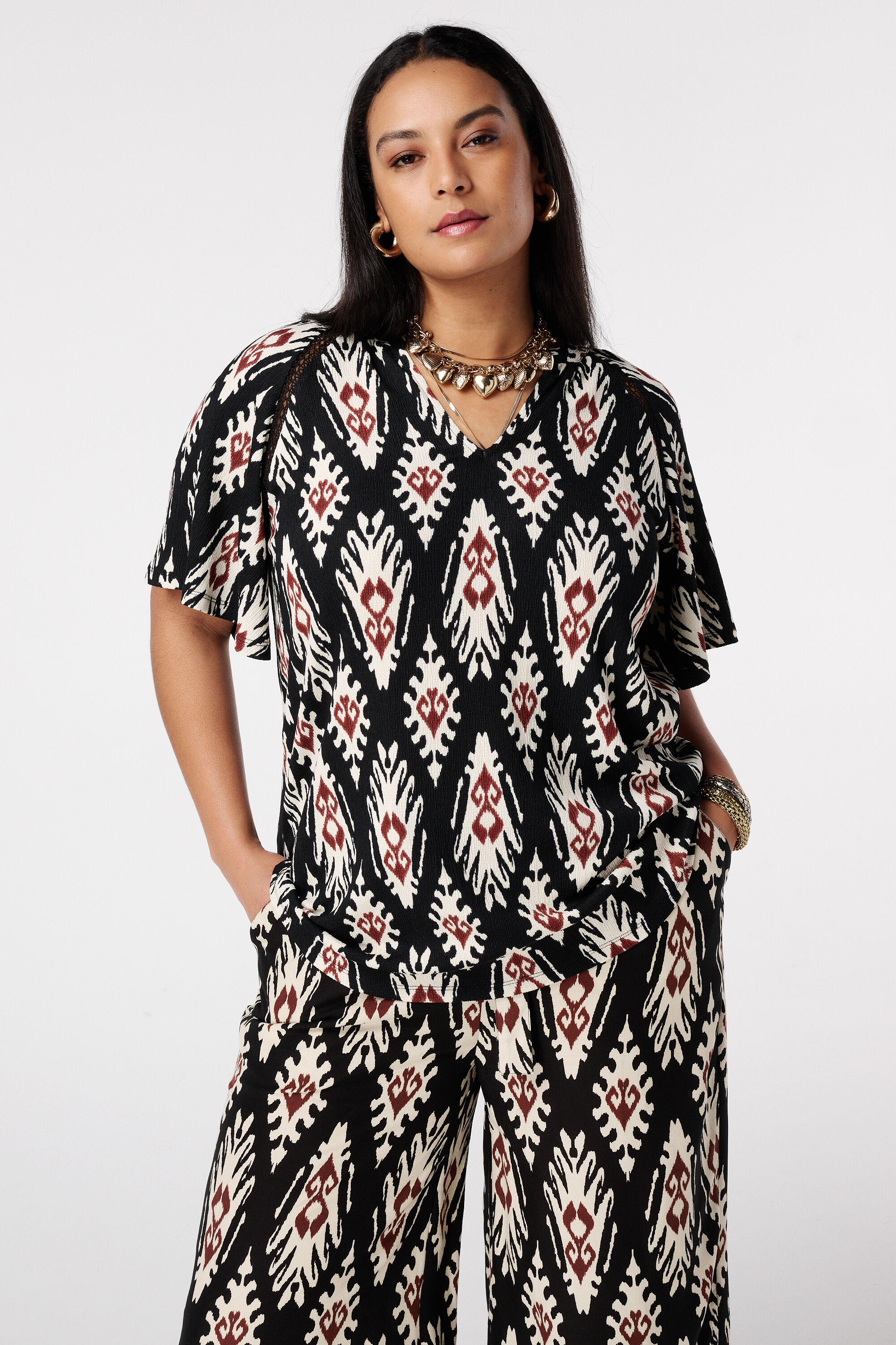 Top mit Schmetterlings&auml;rmeln image number 0