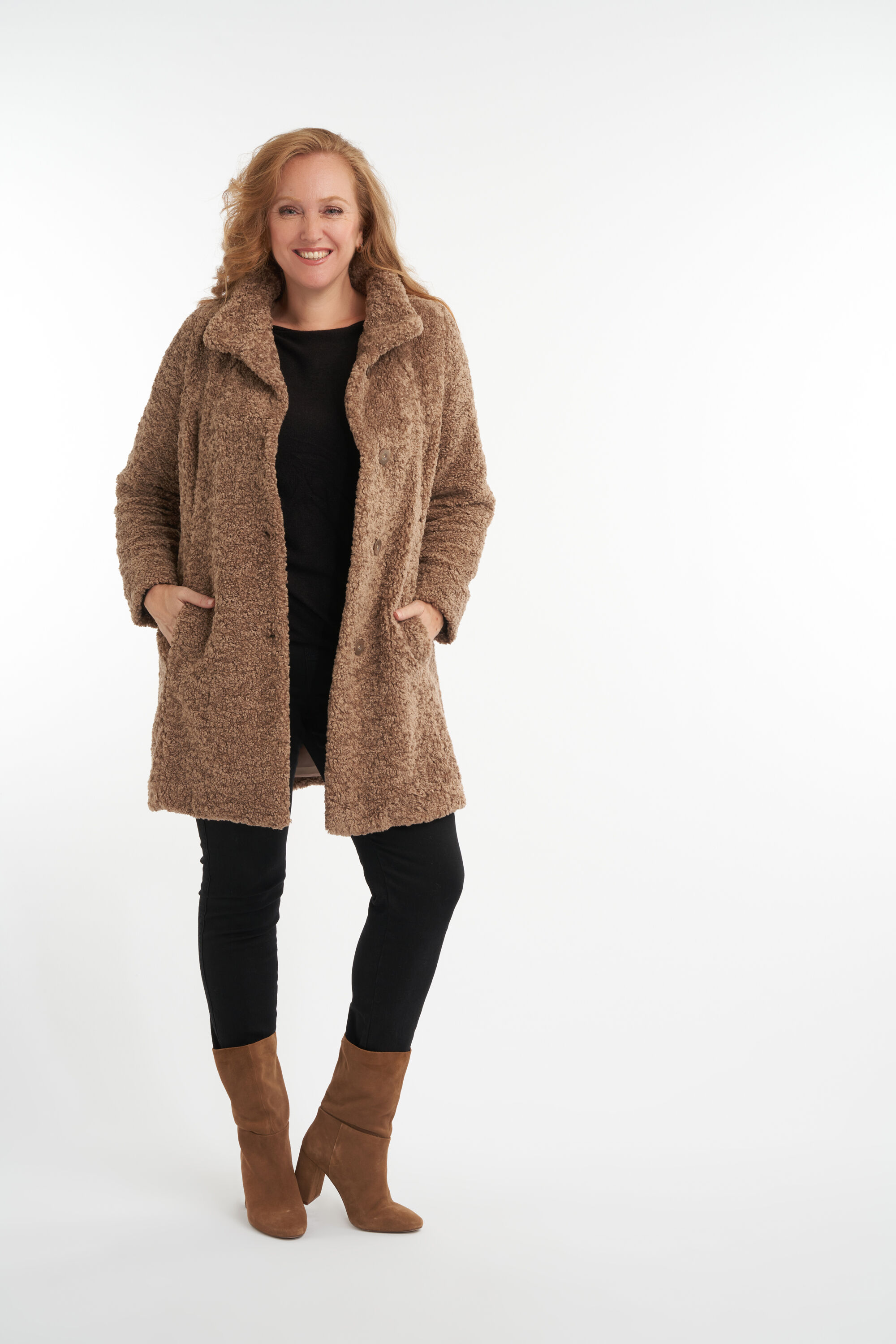 Gerade geschnittene Jacke image number 7