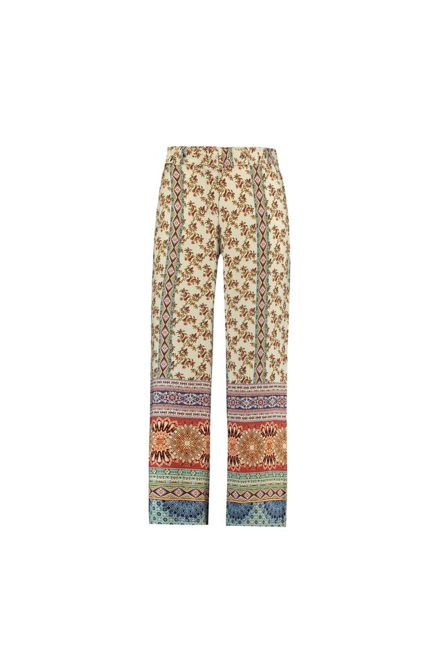 Weite Hose mit Print image number 1