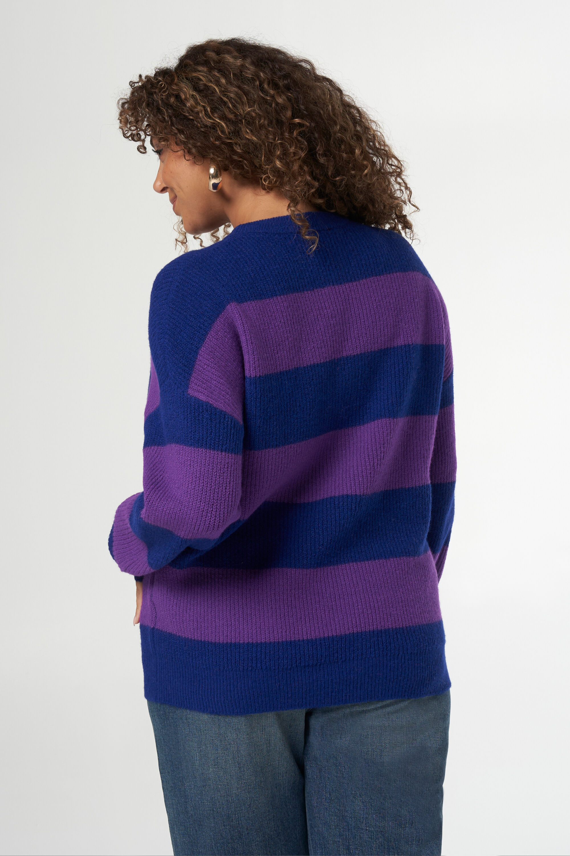 Zweifarbiger Pullover image number 3