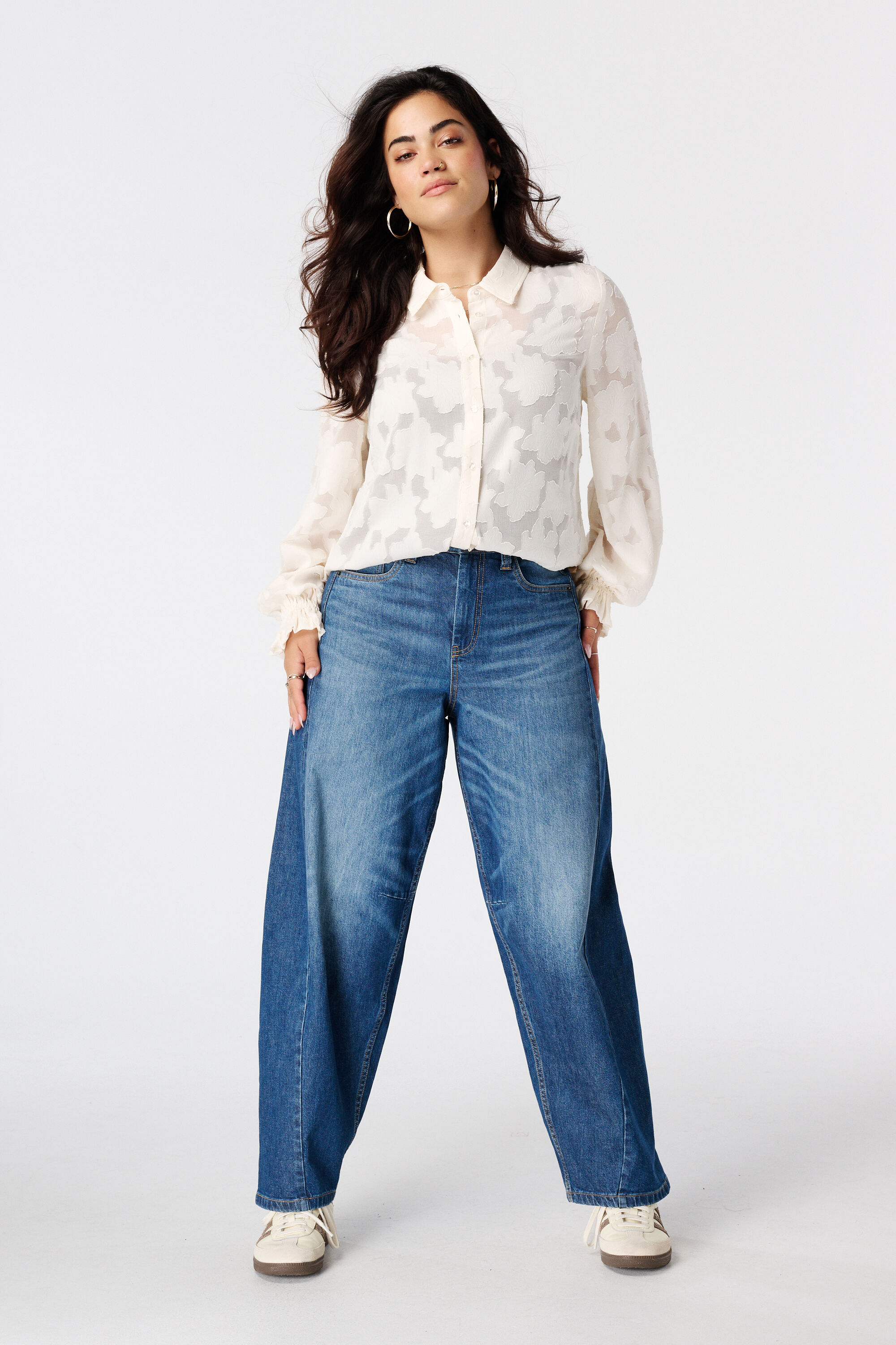 Transparente Bluse image number 5