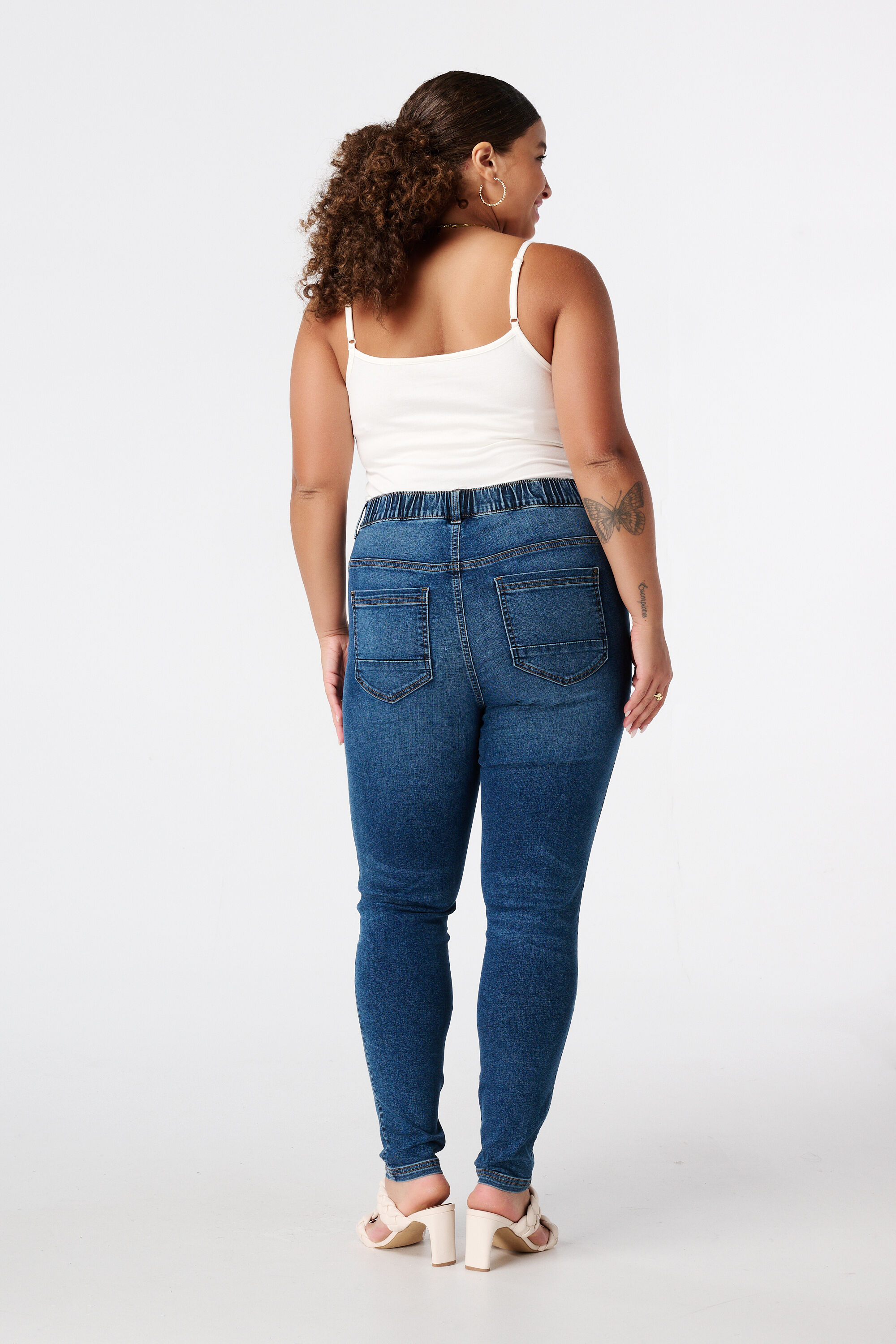 Treggings im Jeans-Look image number 3