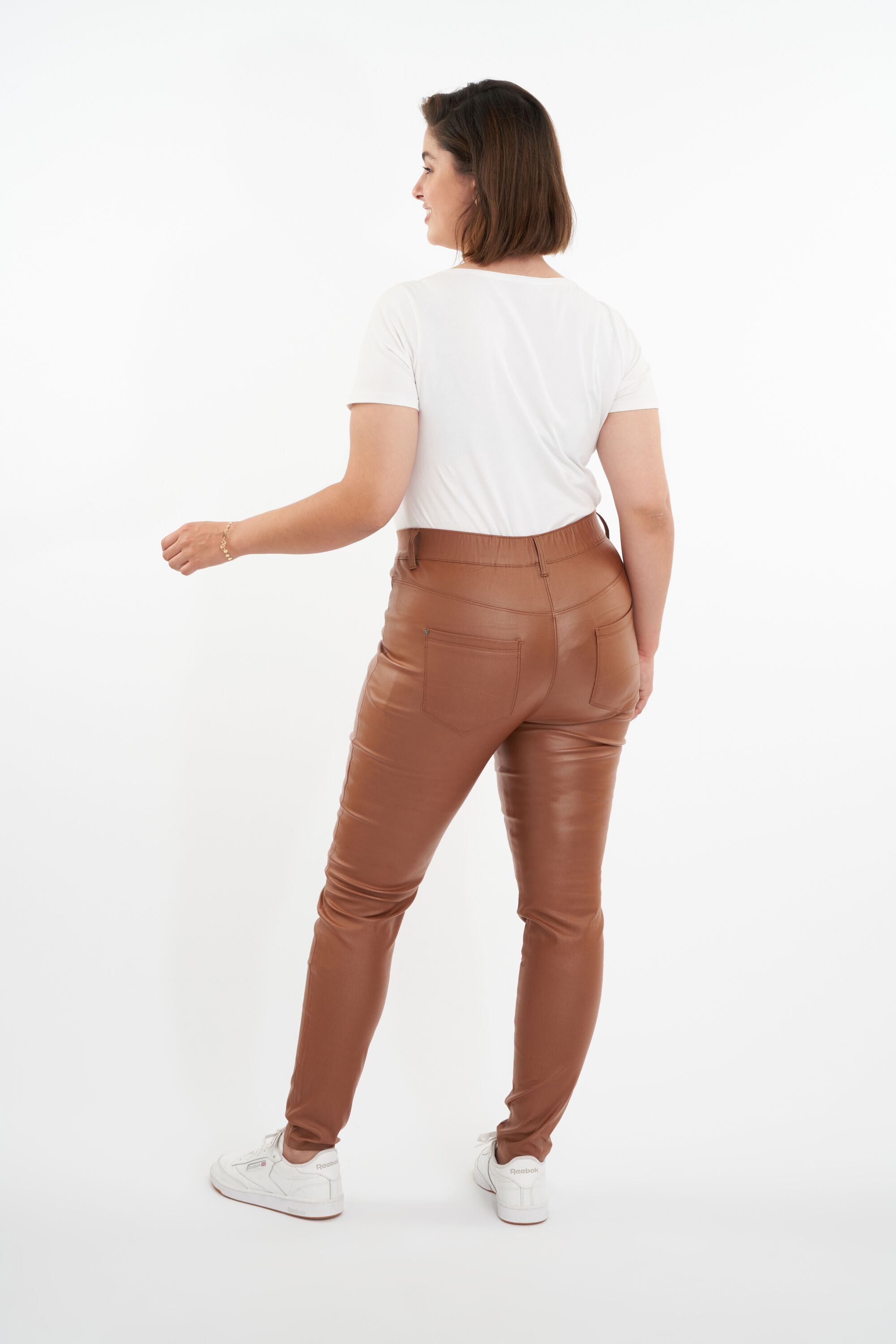 Slim fit 32 inch tregging POPPY  image number 4