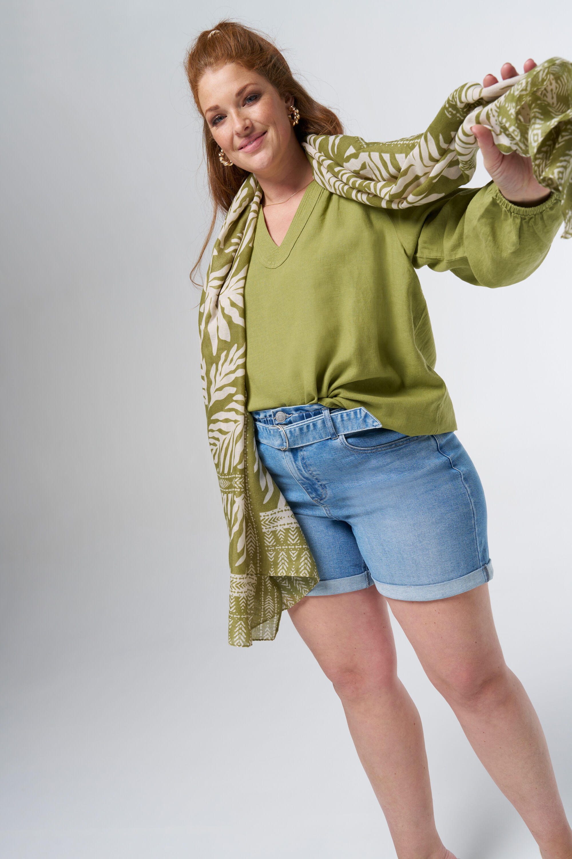 Schal mit Print  image number 2