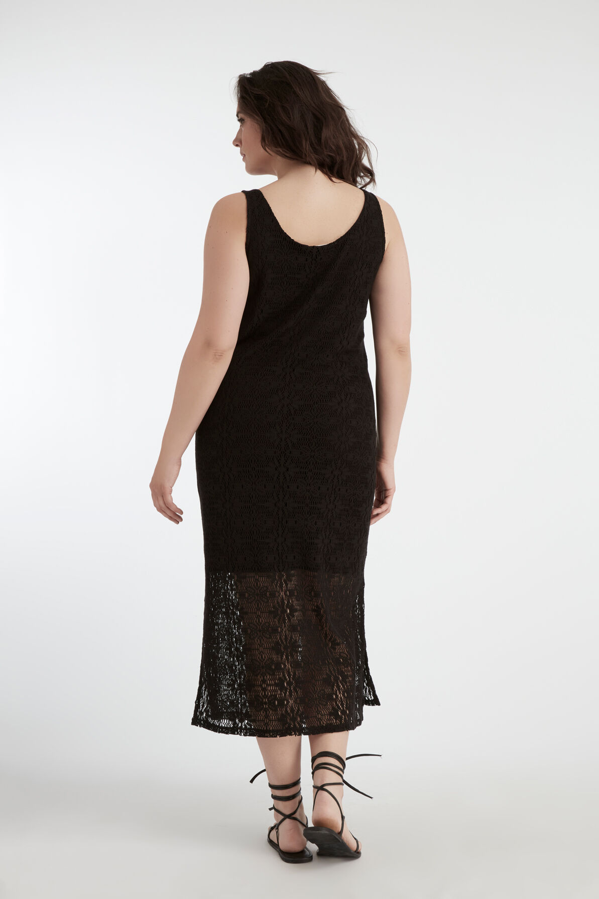 Langes Spitzen-Kleid image number 4